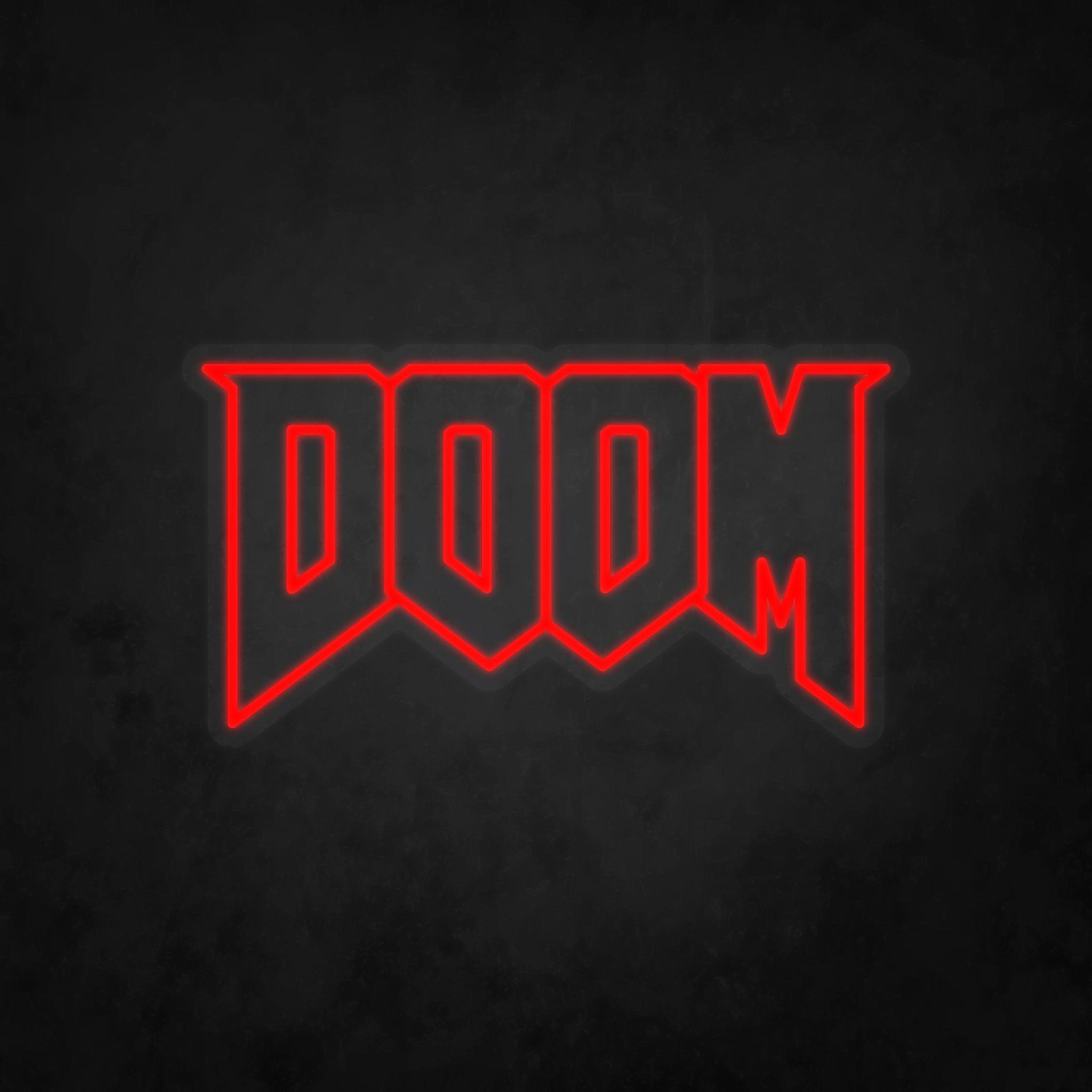 LED Neon Sign - Doom - Neonbir