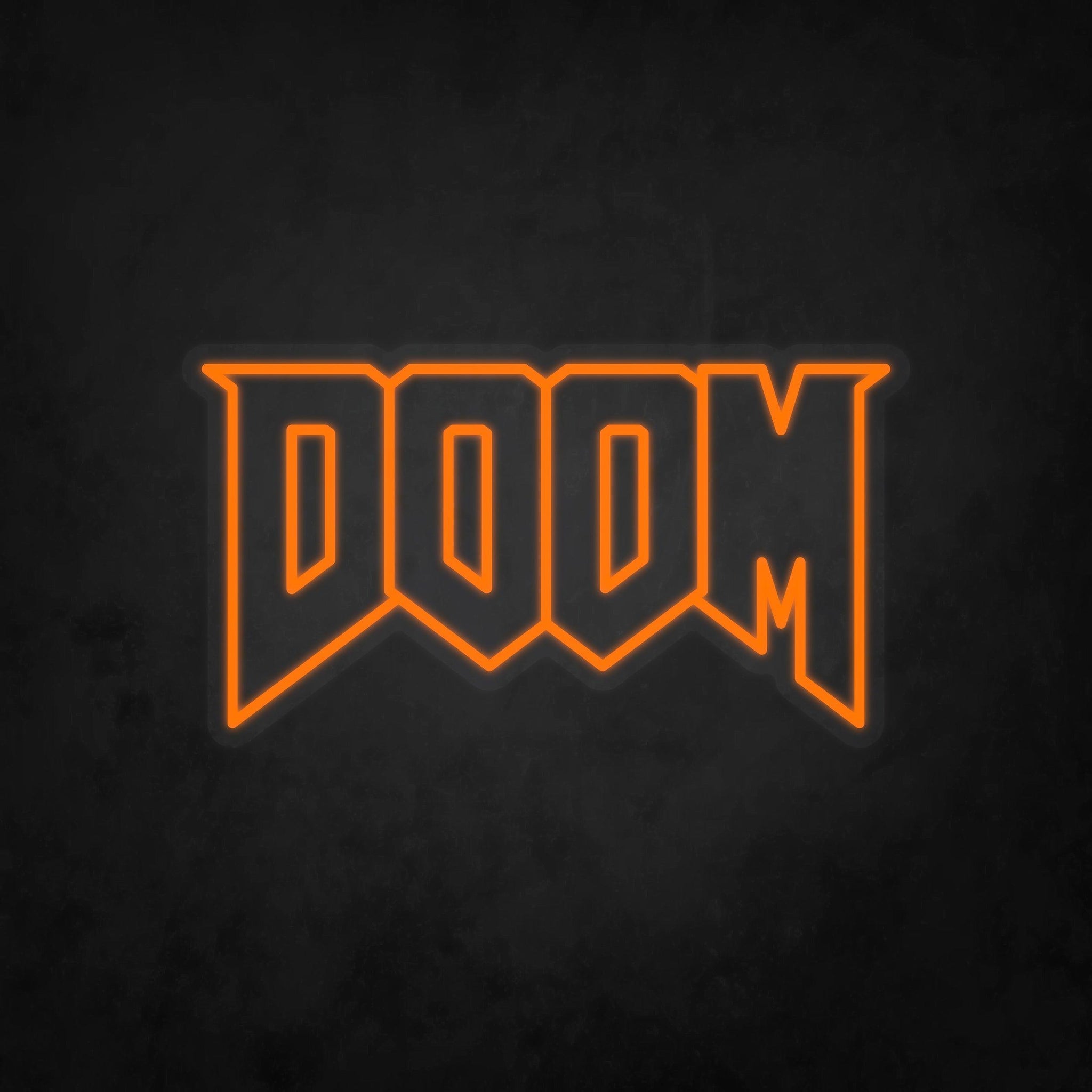 LED Neon Sign - Doom - Neonbir