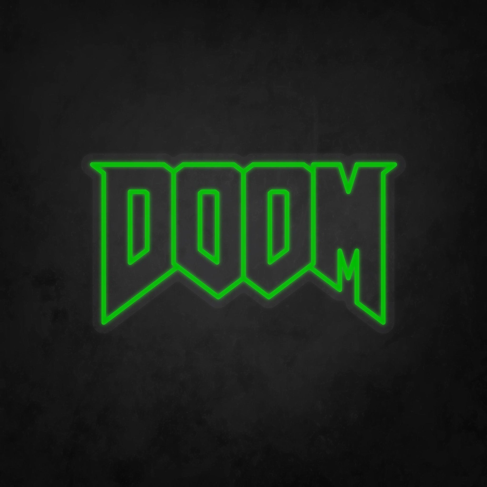 LED Neon Sign - Doom - Neonbir