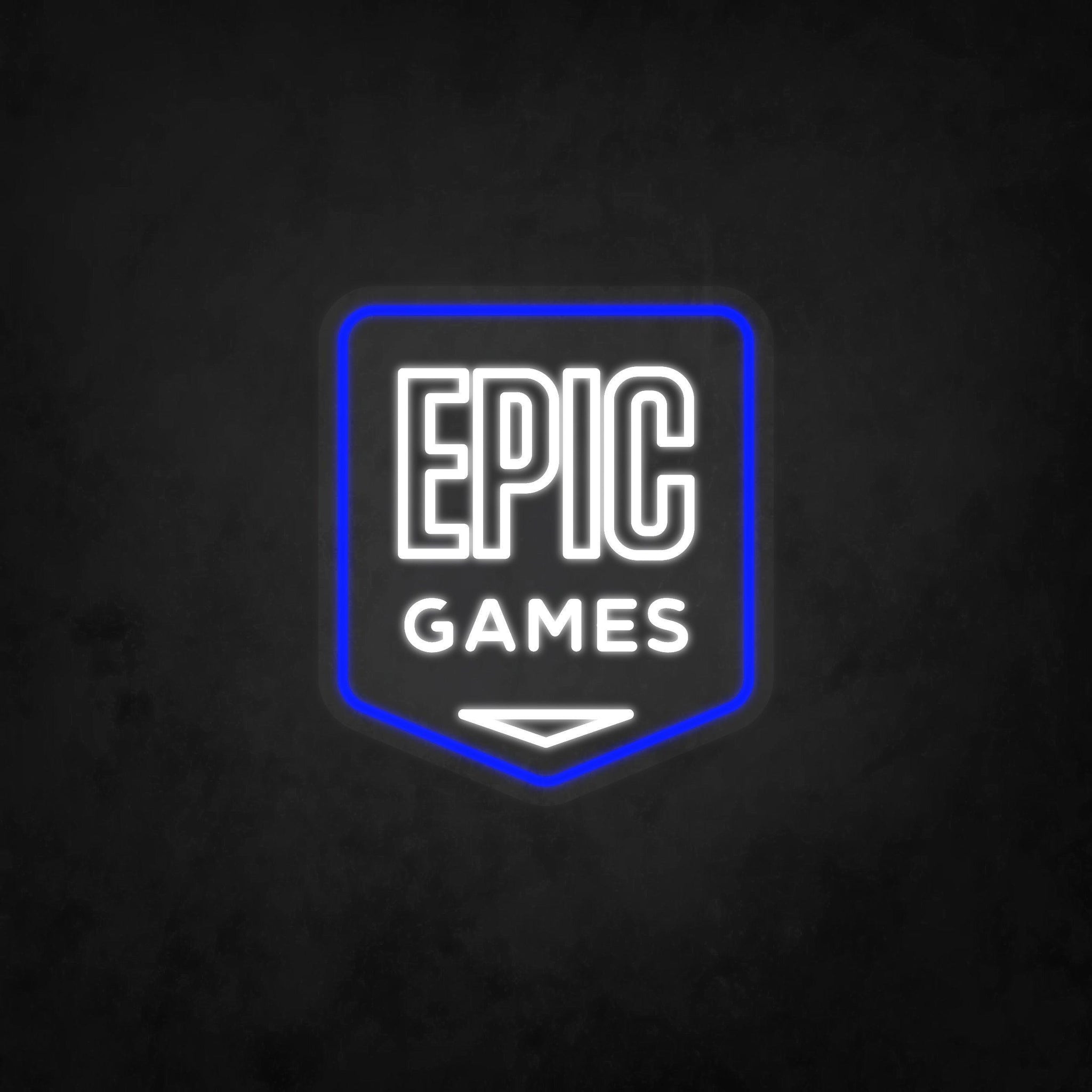 LED Neon Sign - EPIC Games Logo - Neonbir