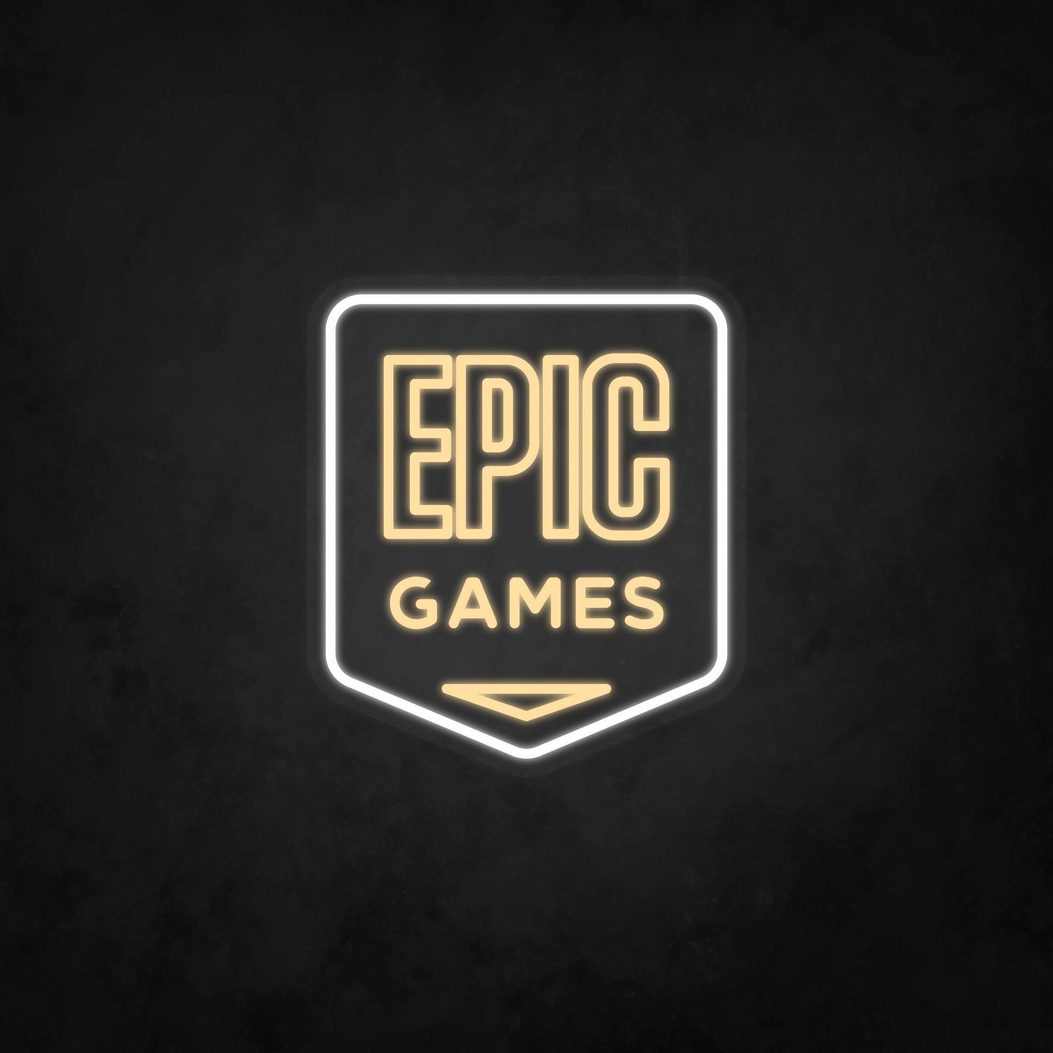 LED Neon Sign - EPIC Games Logo - Neonbir