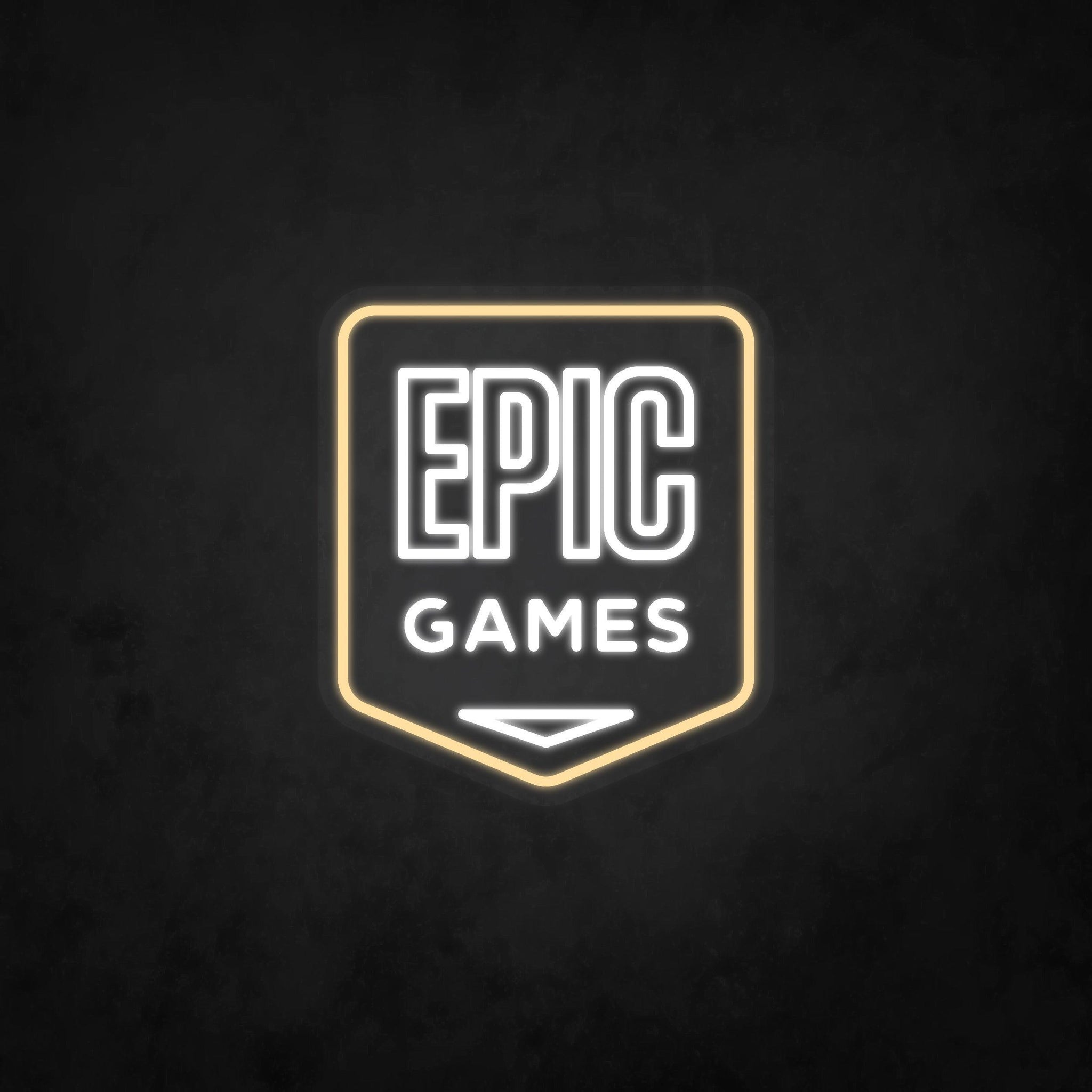 LED Neon Sign - EPIC Games Logo - Neonbir