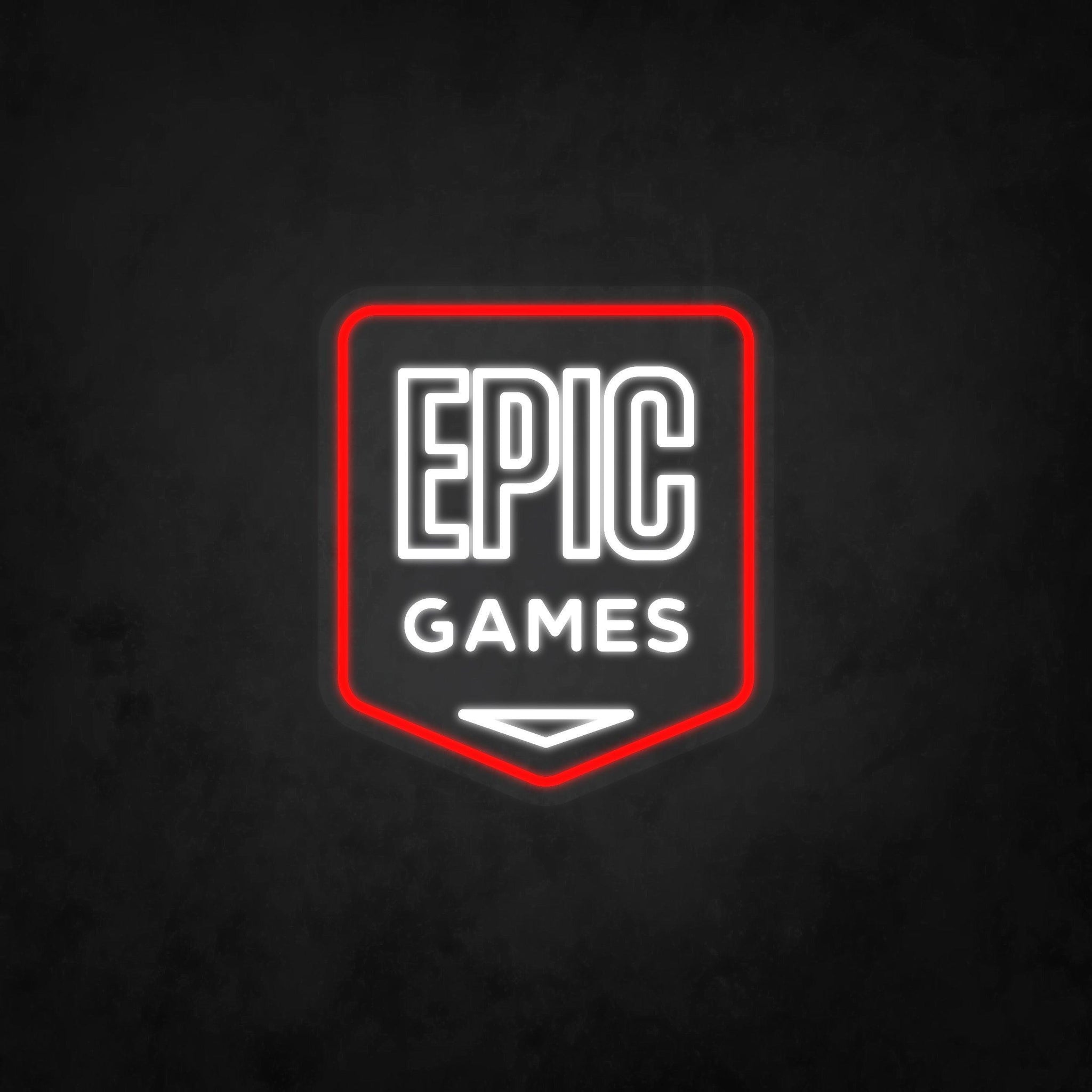 LED Neon Sign - EPIC Games Logo - Neonbir