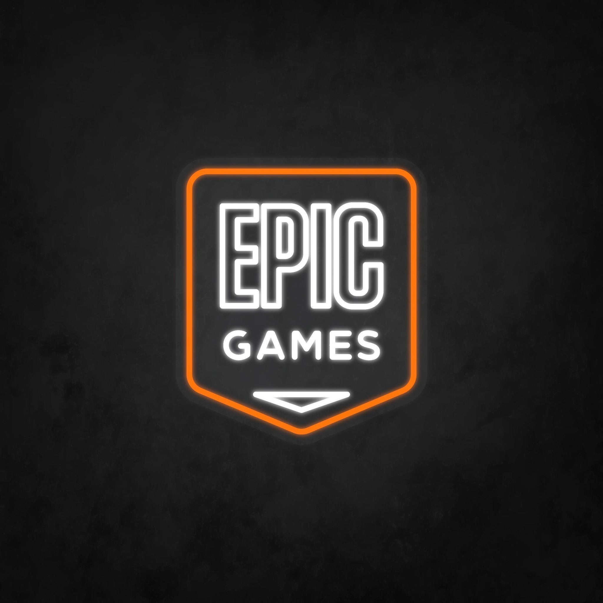 LED Neon Sign - EPIC Games Logo - Neonbir
