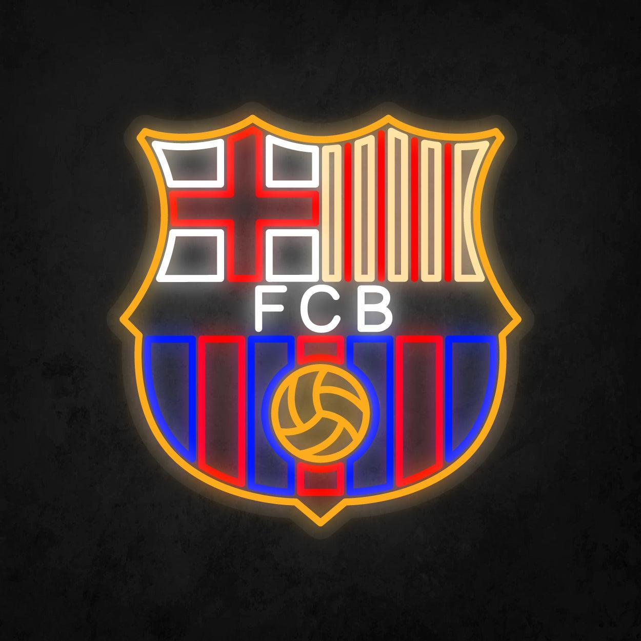 LED Neon Sign - FC Barcelona - Neonbir