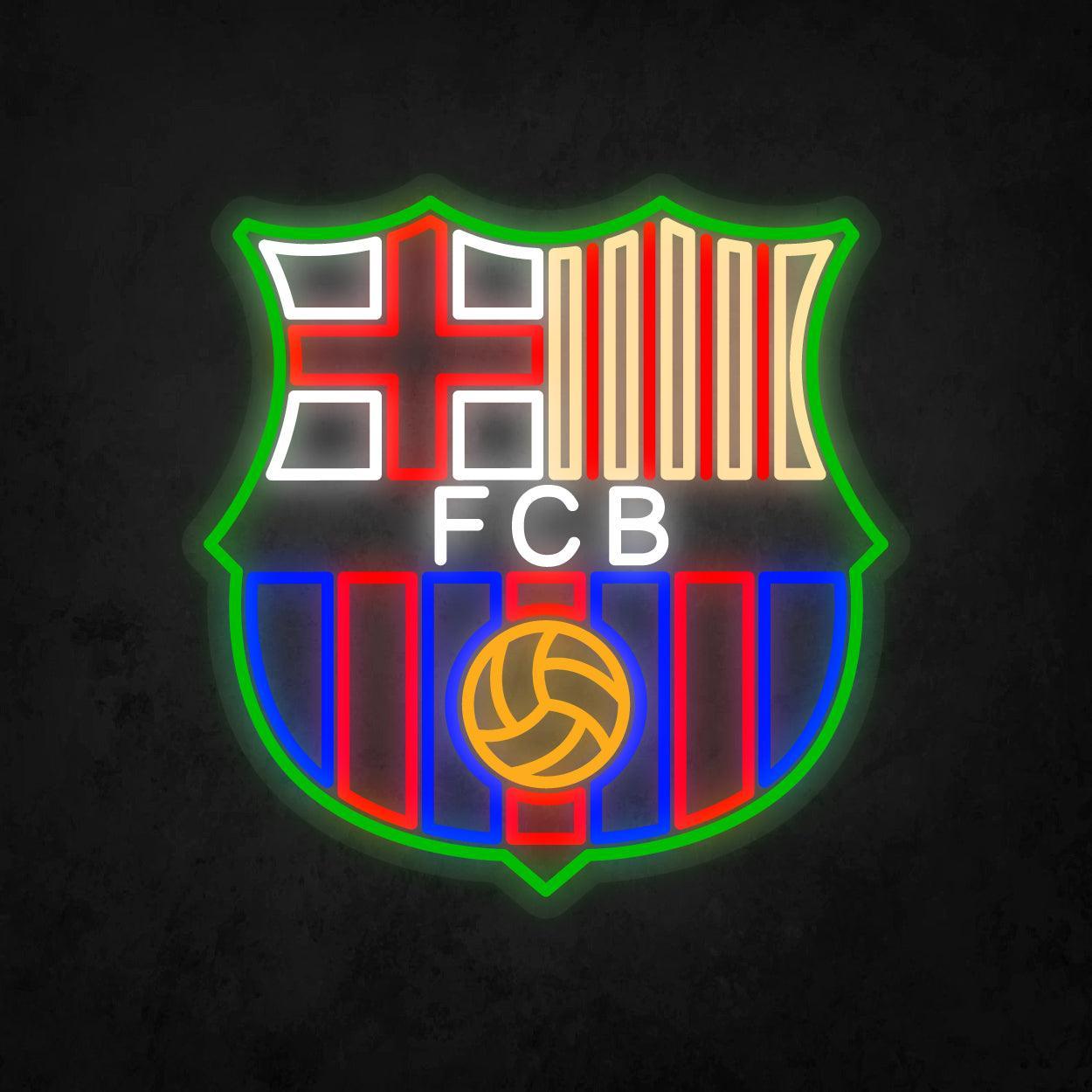 LED Neon Sign - FC Barcelona - Neonbir