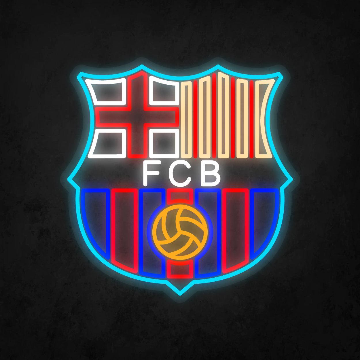 LED Neon Sign - FC Barcelona - Neonbir