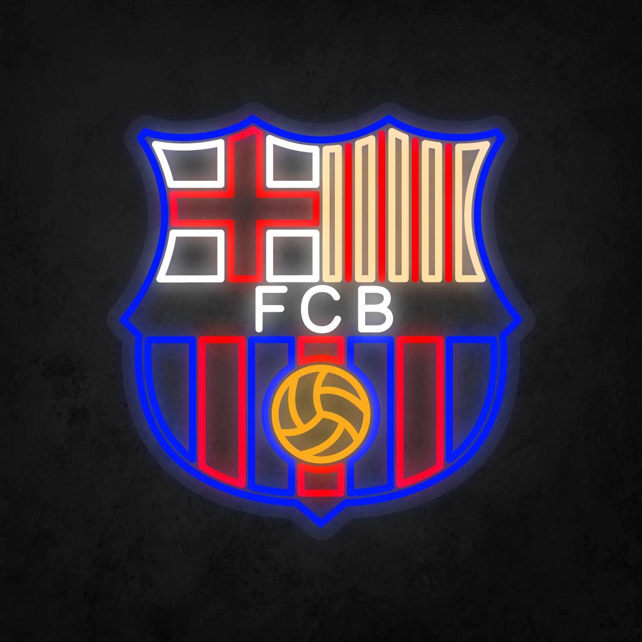 LED Neon Sign - FC Barcelona - Neonbir