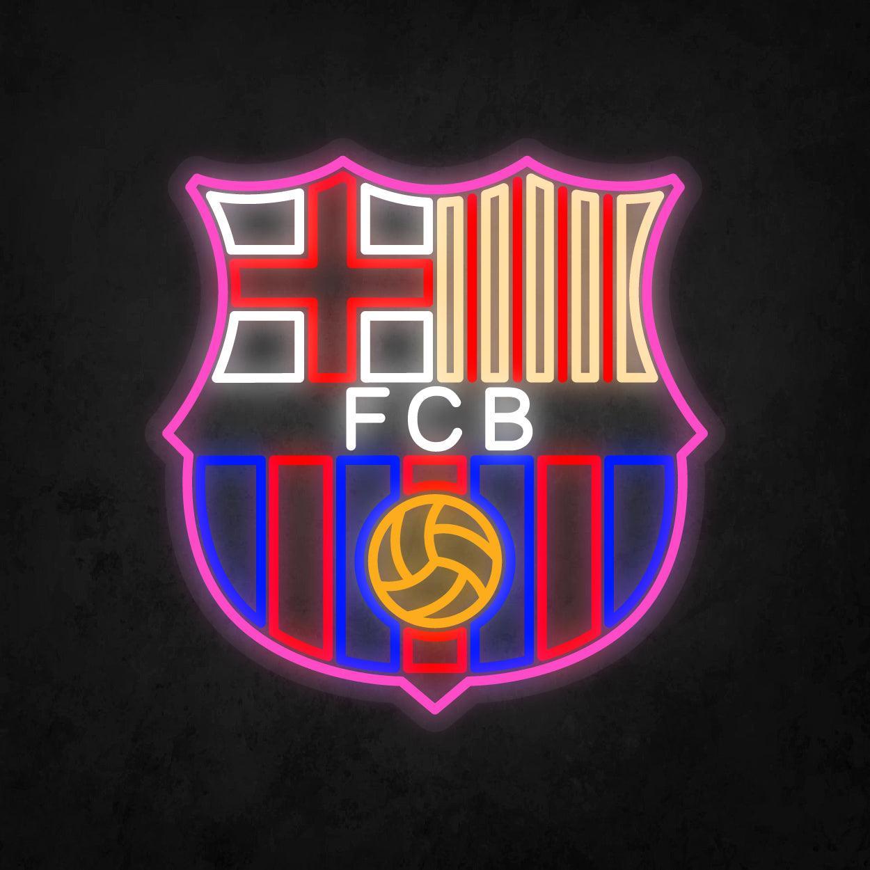 LED Neon Sign - FC Barcelona - Neonbir