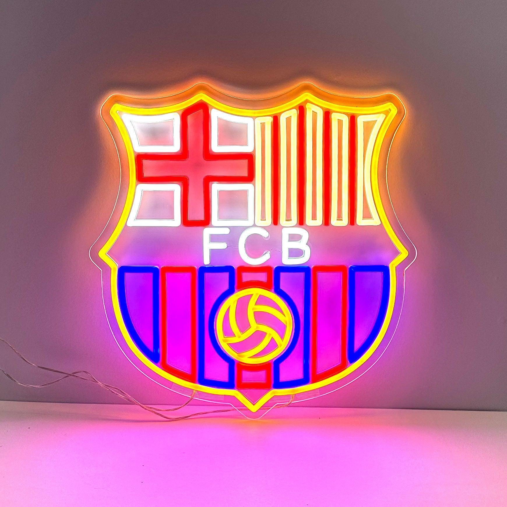 LED Neon Sign - FC Barcelona - Neonbir