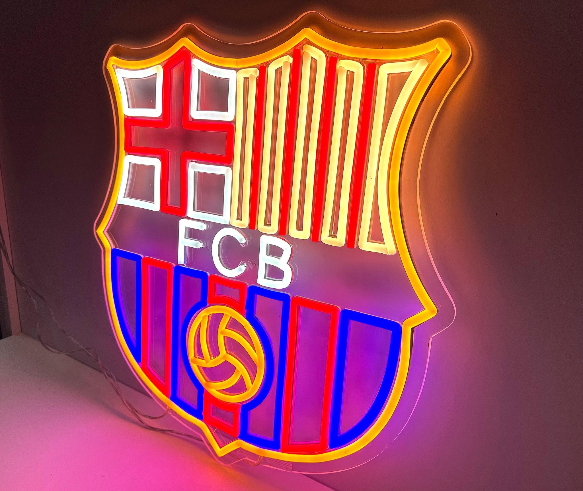 LED Neon Sign - FC Barcelona - Neonbir