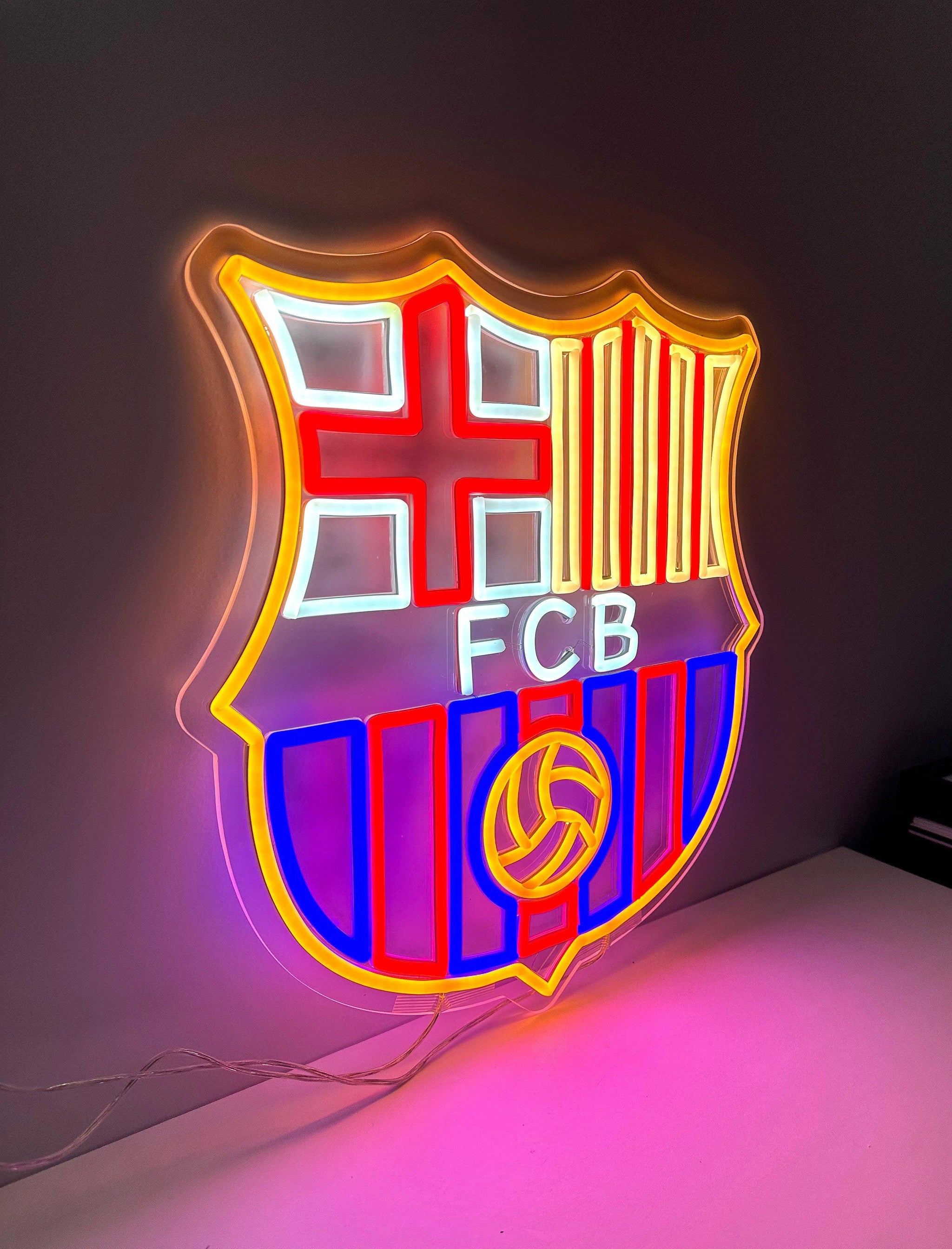 LED Neon Sign - FC Barcelona - Neonbir