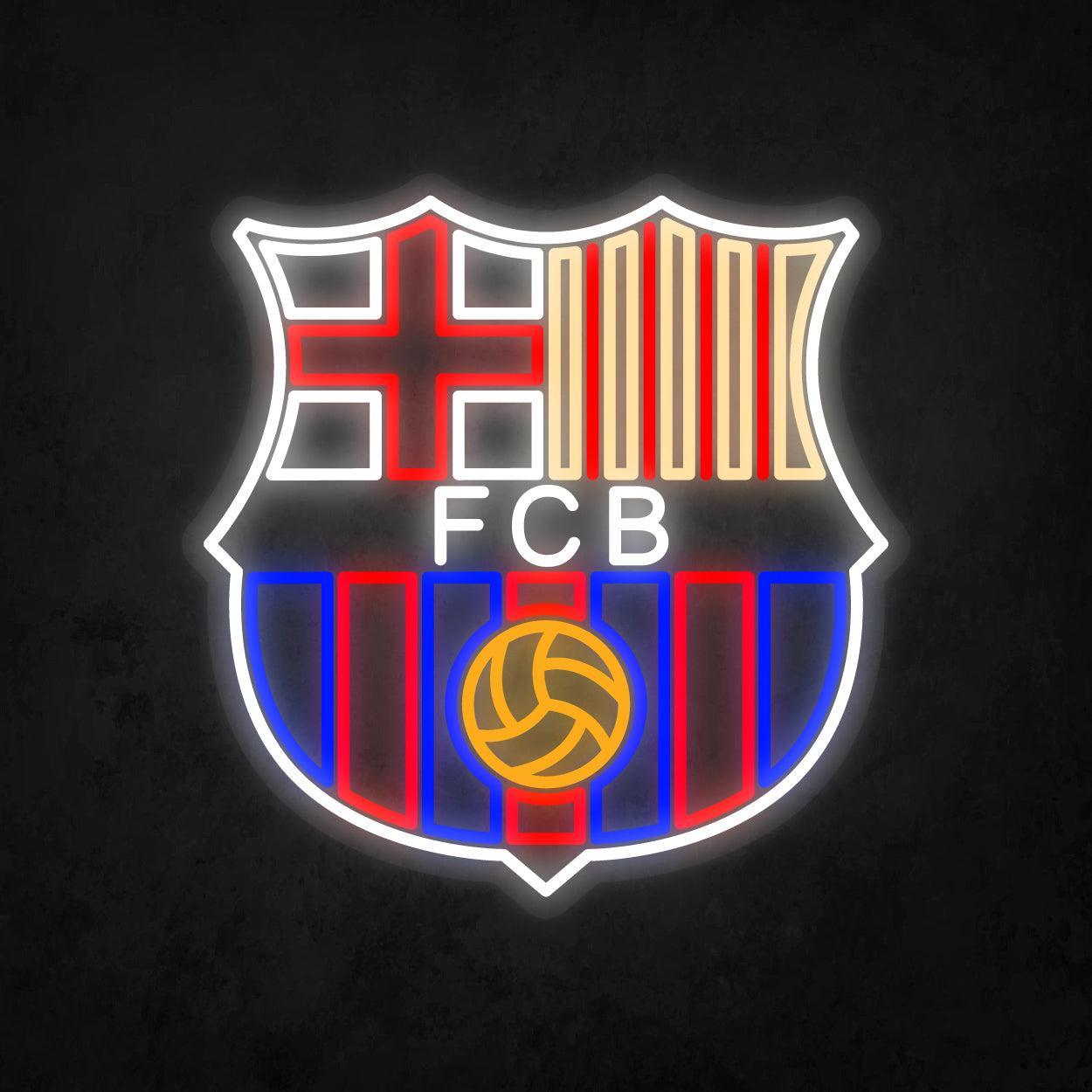 LED Neon Sign - FC Barcelona - Neonbir
