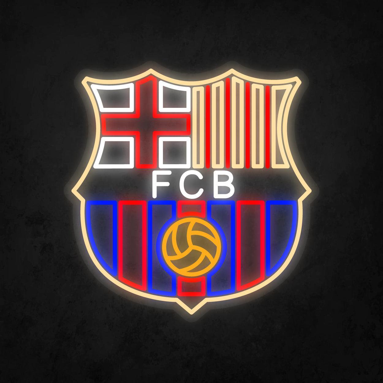 LED Neon Sign - FC Barcelona - Neonbir
