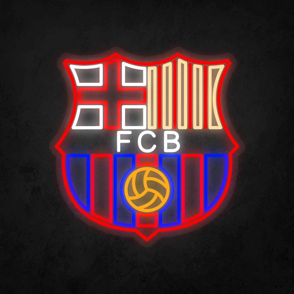 LED Neon Sign - FC Barcelona - Neonbir