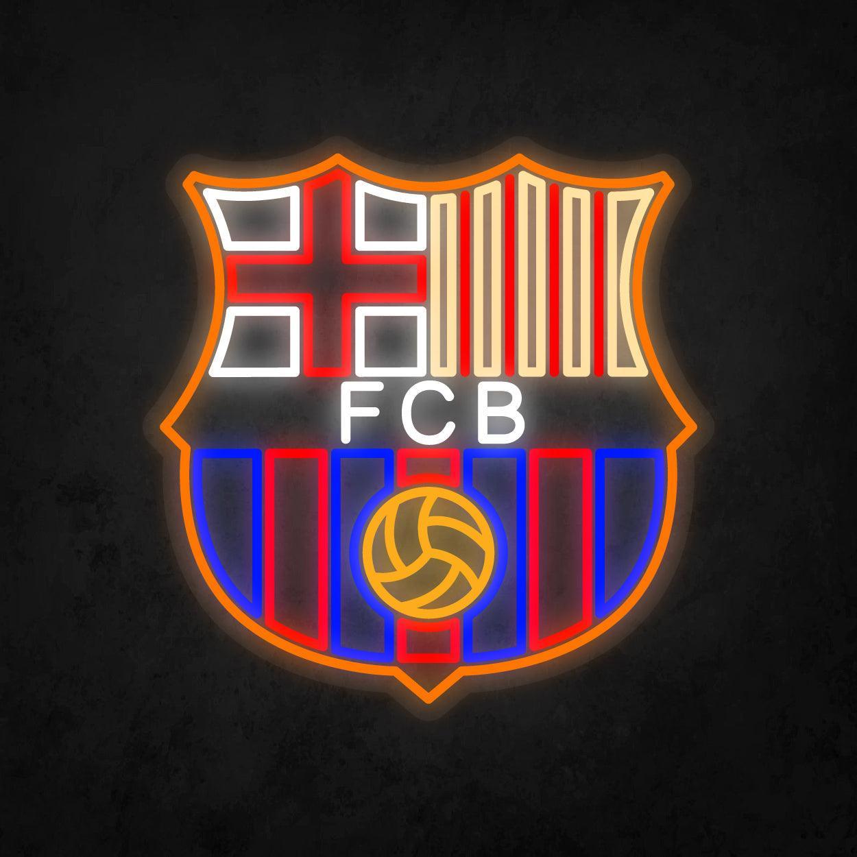 LED Neon Sign - FC Barcelona - Neonbir