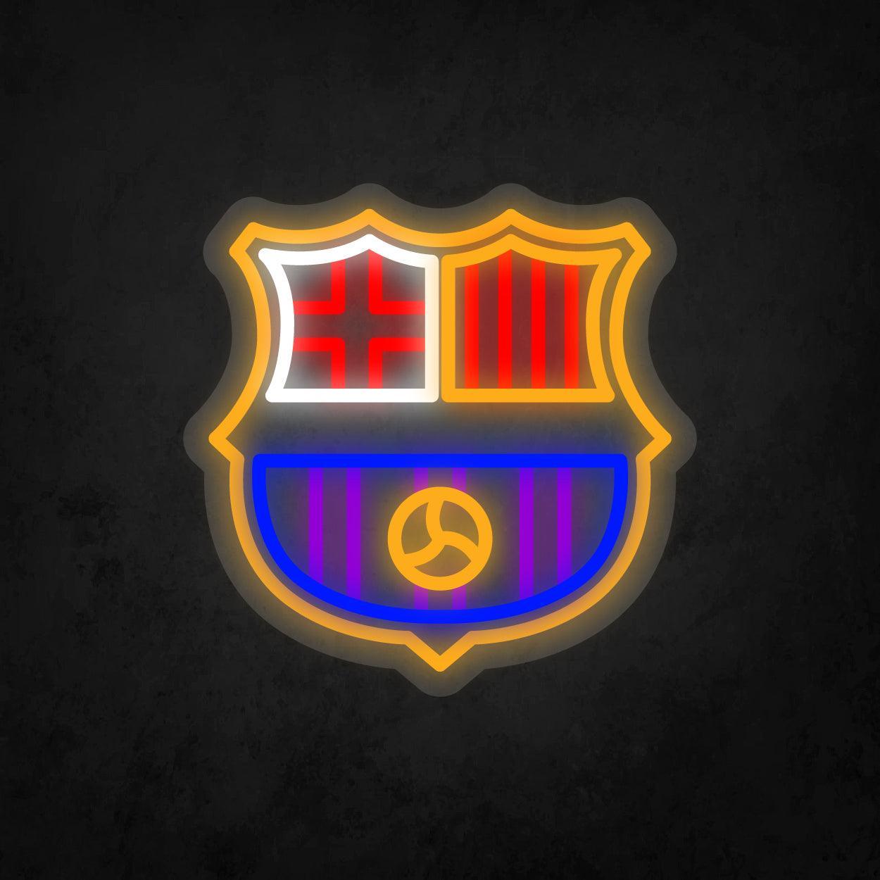 LED Neon Sign - FC Barcelona - Small - Neonbir