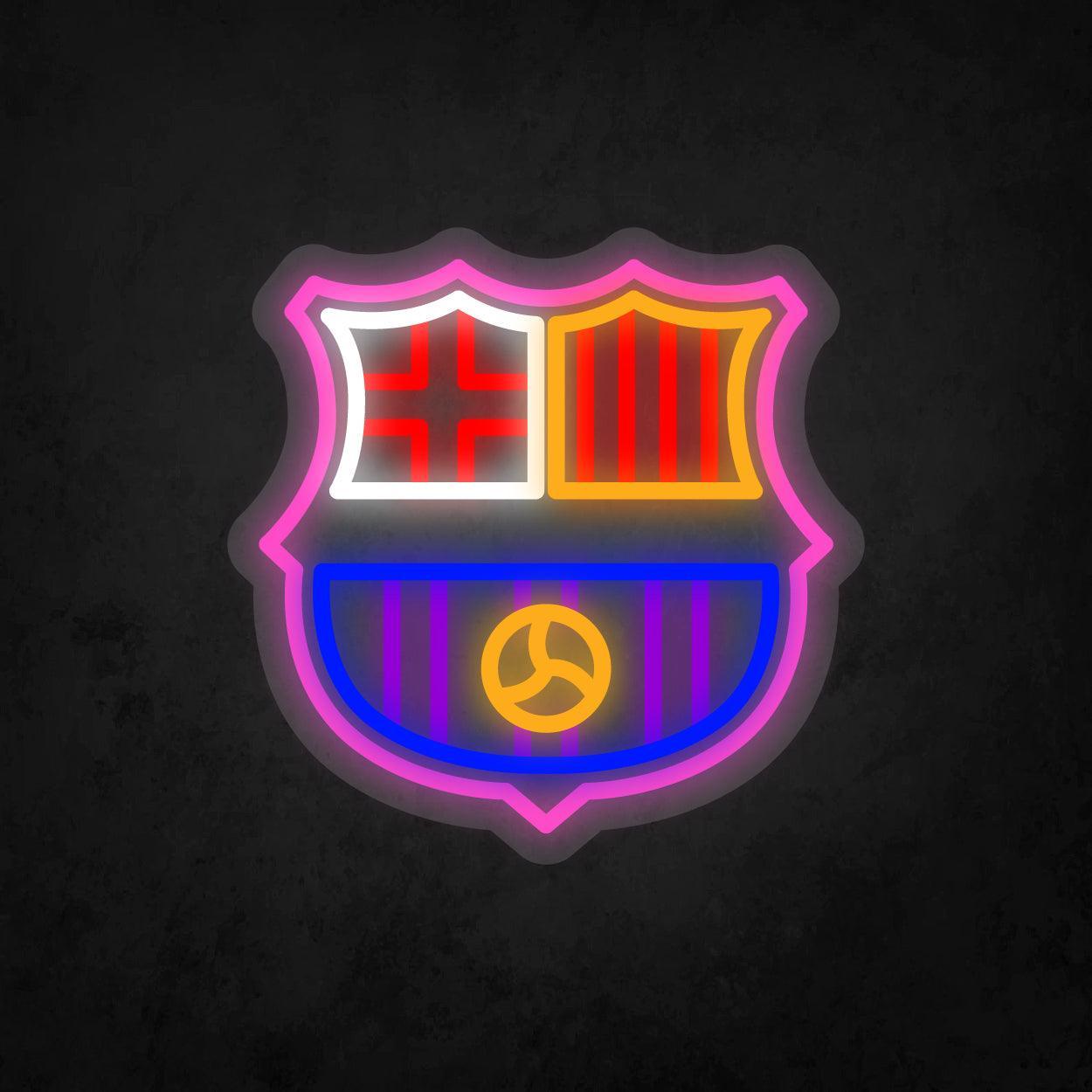 LED Neon Sign - FC Barcelona - Small - Neonbir