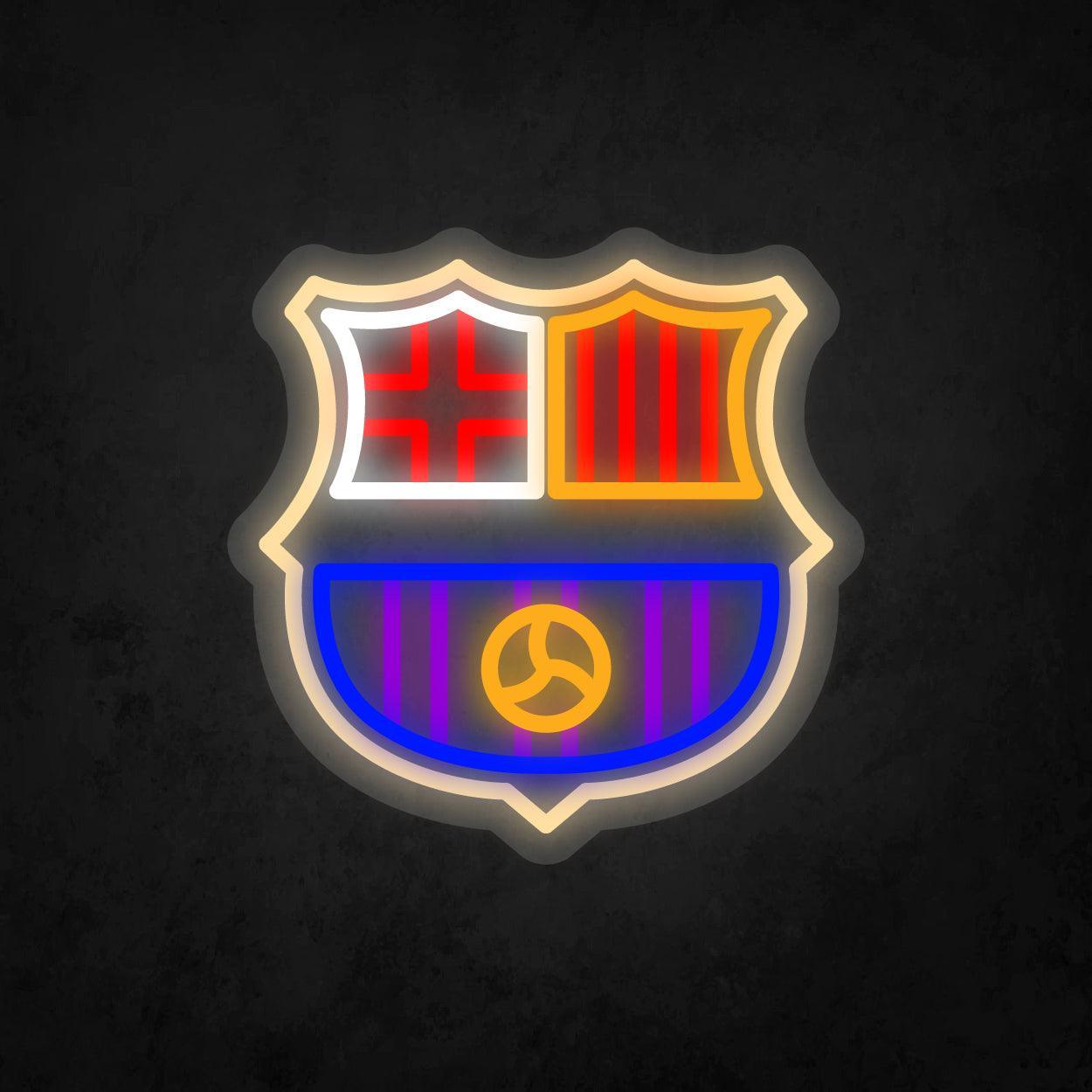 LED Neon Sign - FC Barcelona - Small - Neonbir