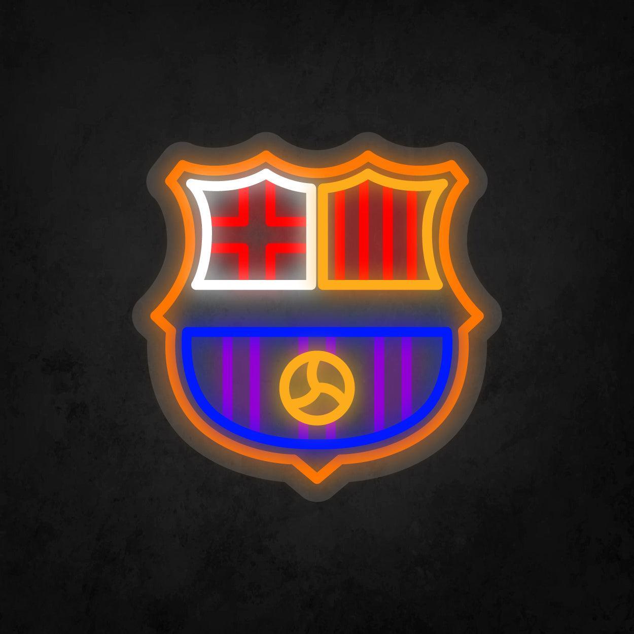 LED Neon Sign - FC Barcelona - Small - Neonbir