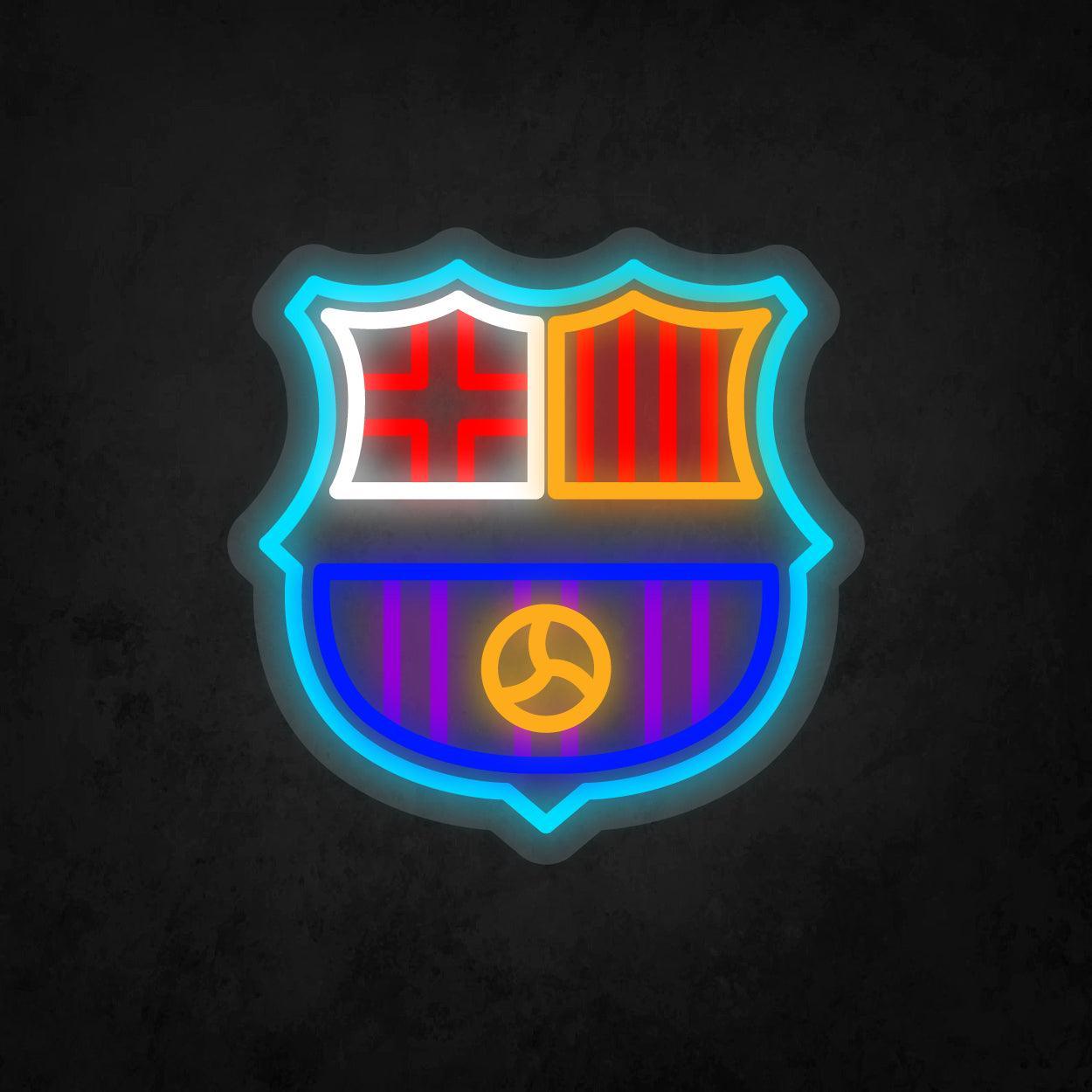 LED Neon Sign - FC Barcelona - Small - Neonbir
