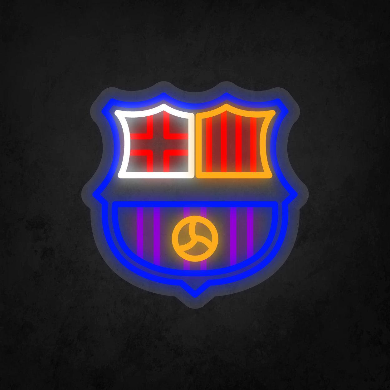 LED Neon Sign - FC Barcelona - Small - Neonbir