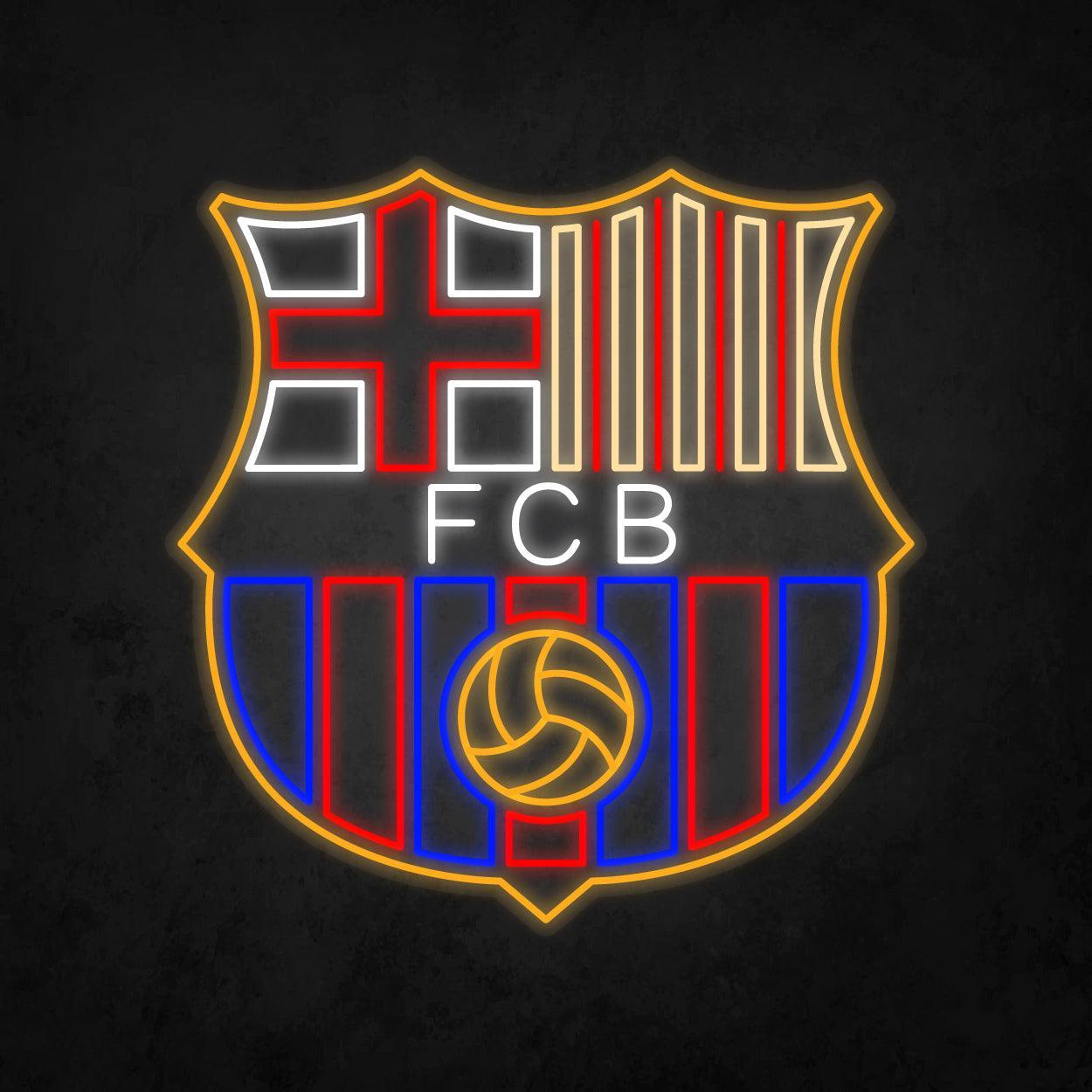 LED Neon Sign - FC Barcelona X Large - Neonbir