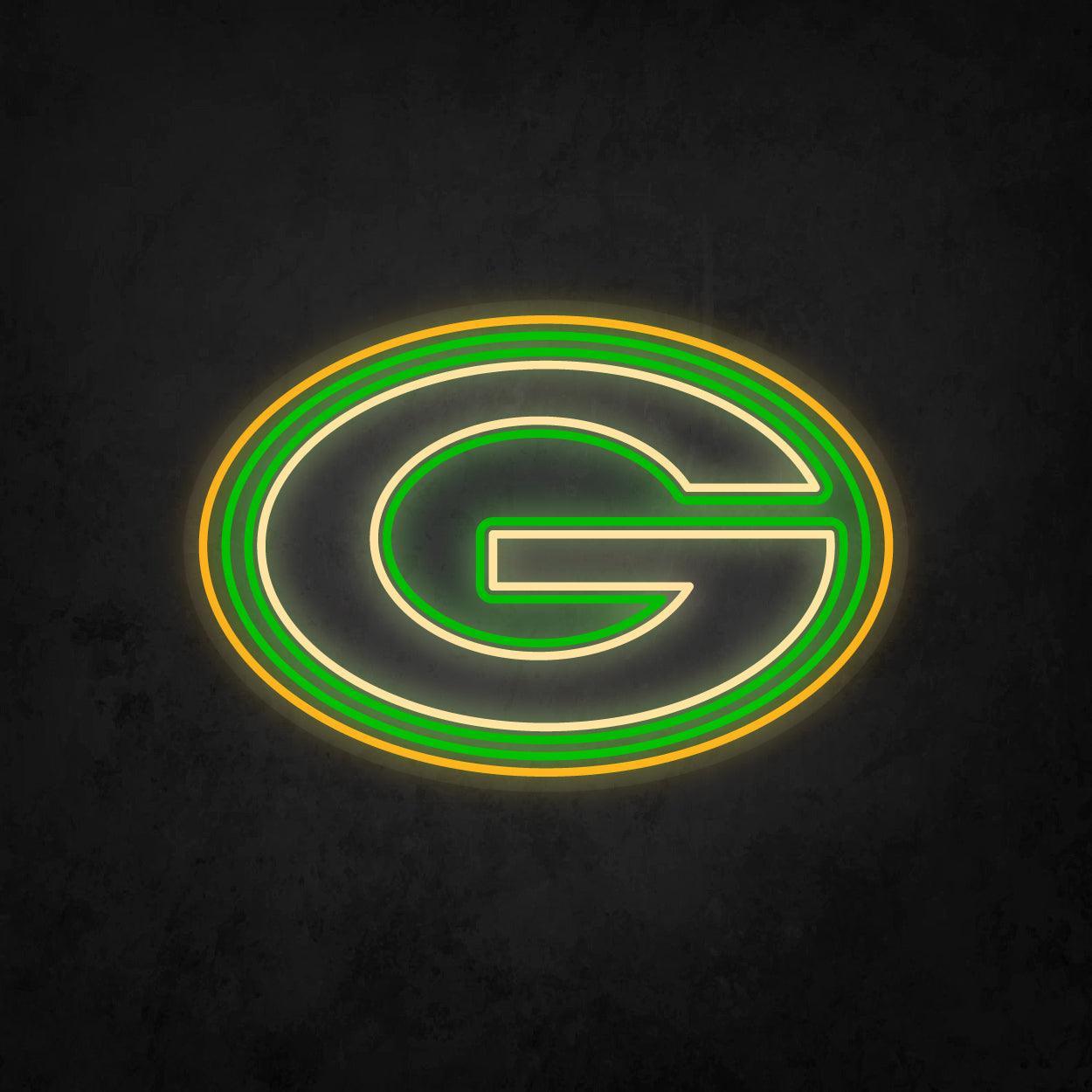 LED Neon Sign - Green Bay Packers Large - Neonbir