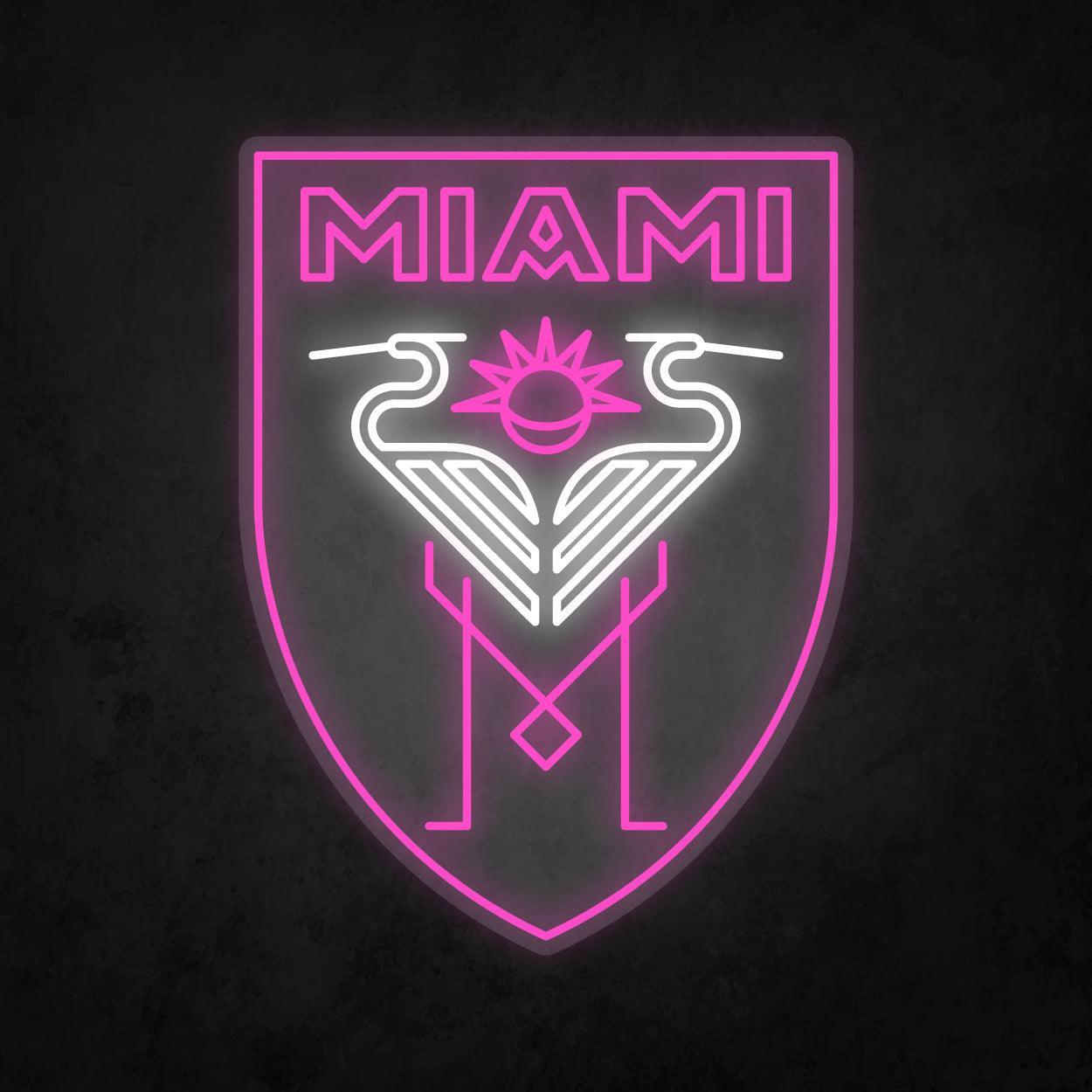 LED Neon Sign - Inter Miami CF - Neonbir