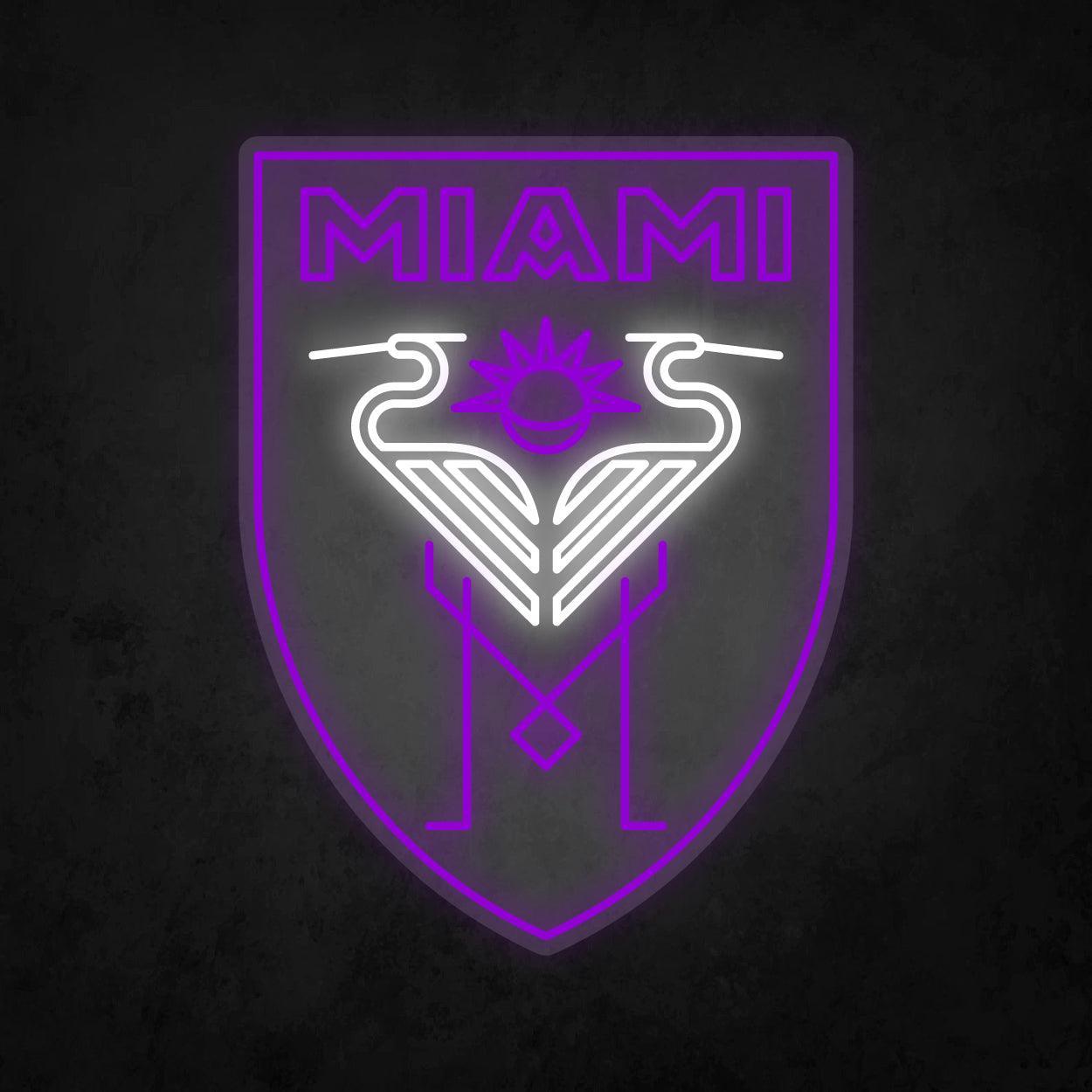LED Neon Sign - Inter Miami CF - Neonbir