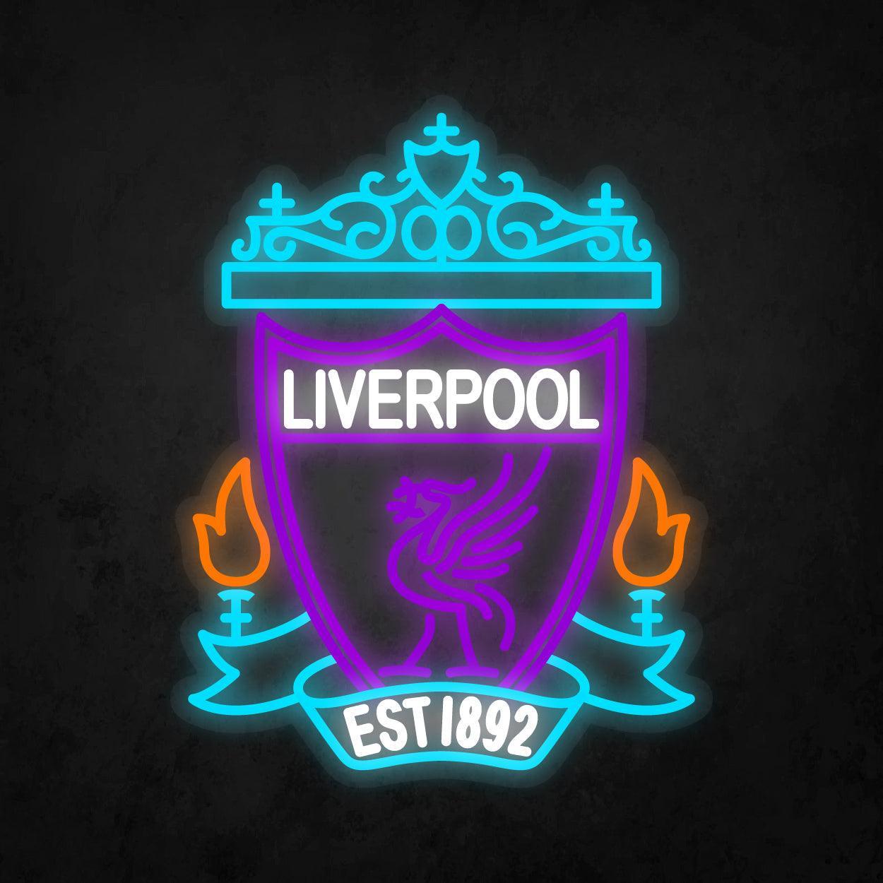 LED Neon Sign - Liverpool - Neonbir