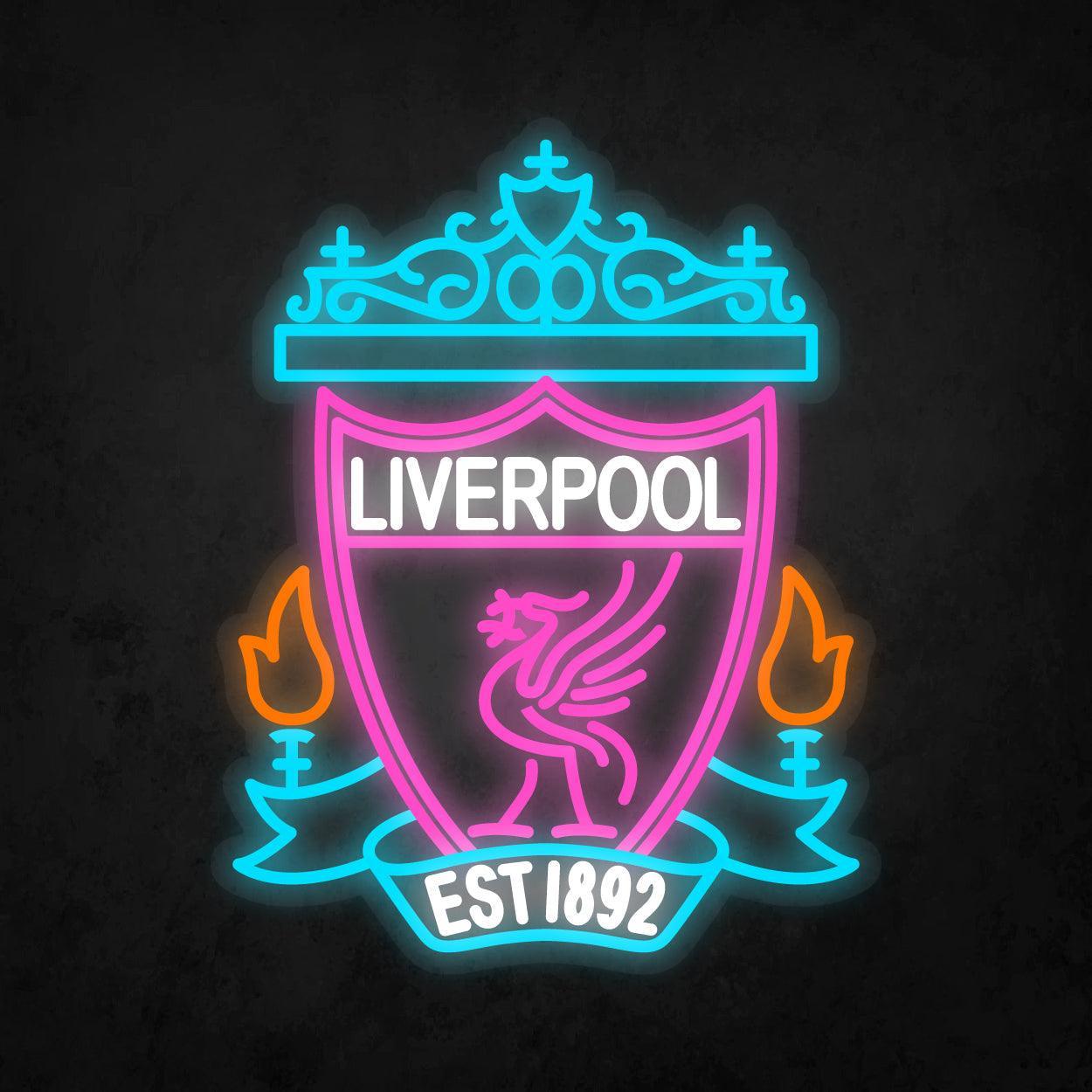 LED Neon Sign - Liverpool - Neonbir