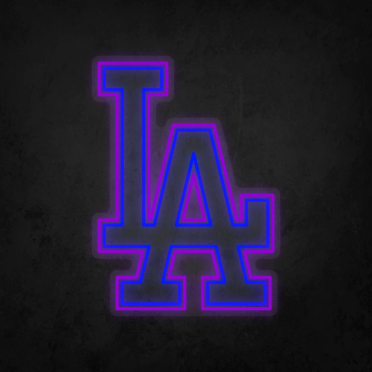 LED Neon Sign - Los Angeles Dodgers Large - Neonbir