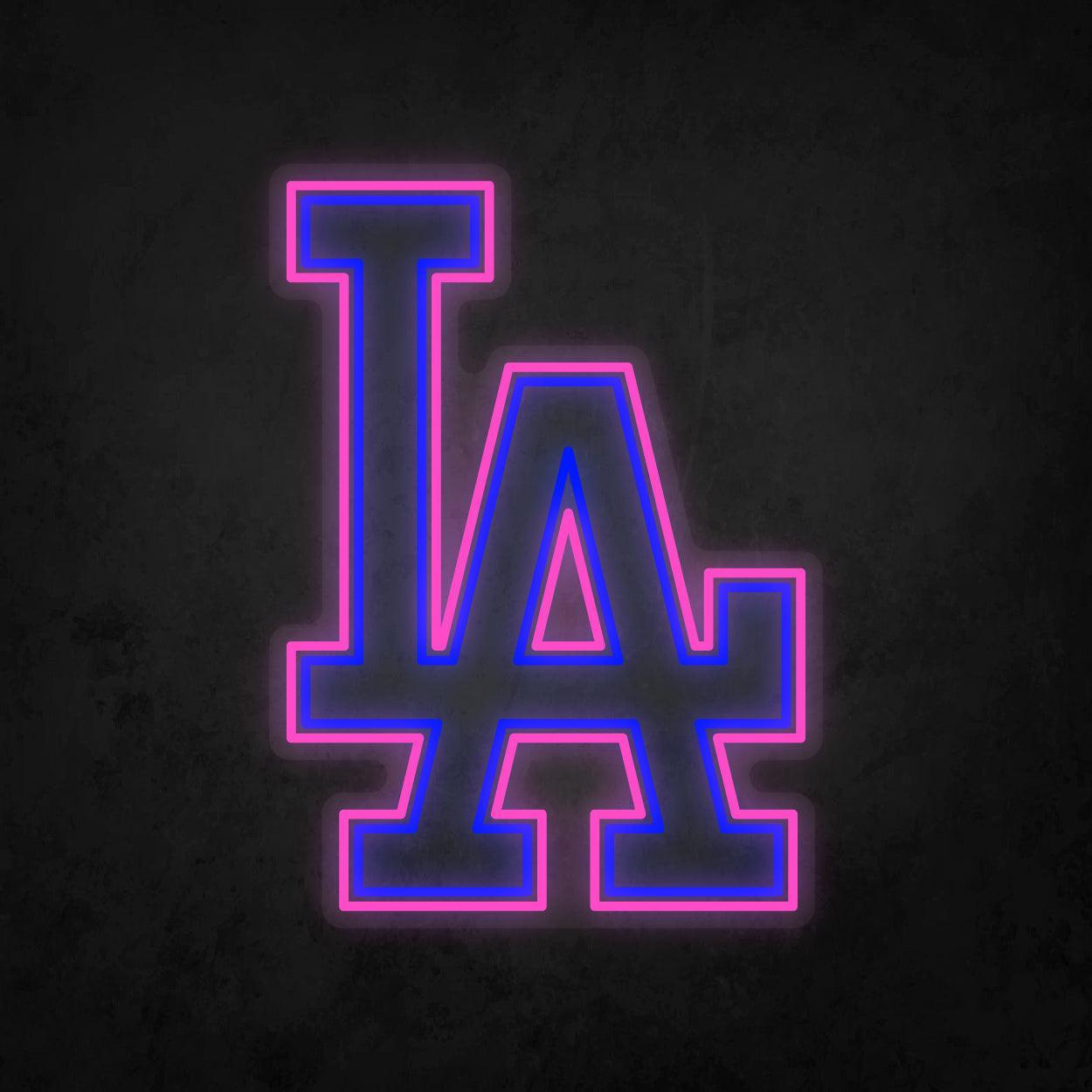 LED Neon Sign - Los Angeles Dodgers Large - Neonbir