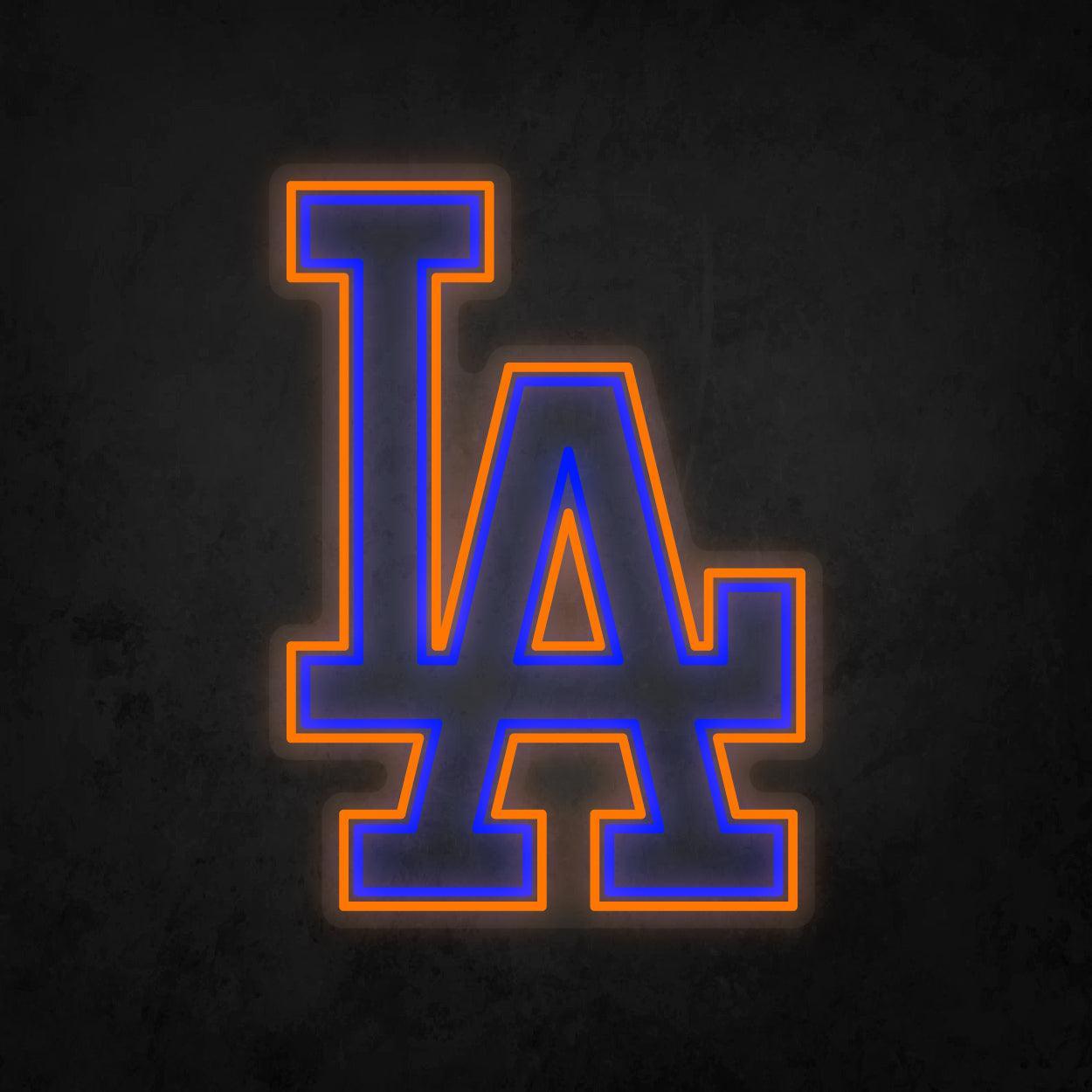 LED Neon Sign - Los Angeles Dodgers Large - Neonbir