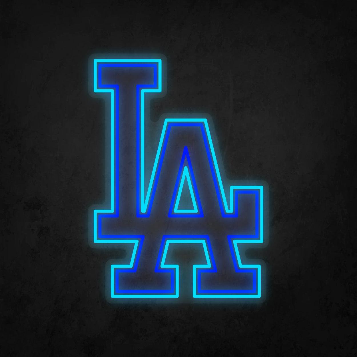 LED Neon Sign - Los Angeles Dodgers Large - Neonbir