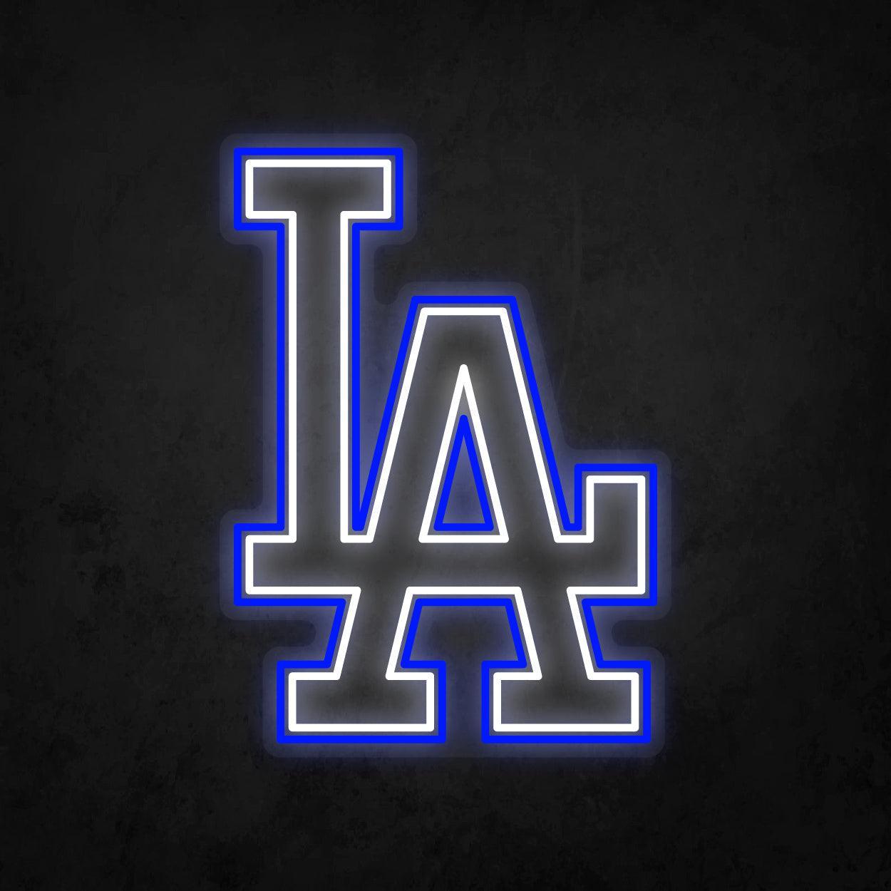 LED Neon Sign - Los Angeles Dodgers Large - Neonbir