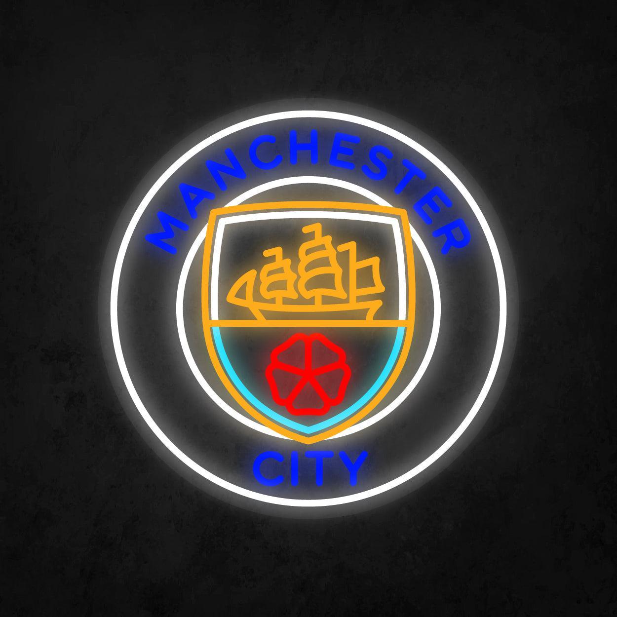 LED Neon Sign - Manchester City - Neonbir