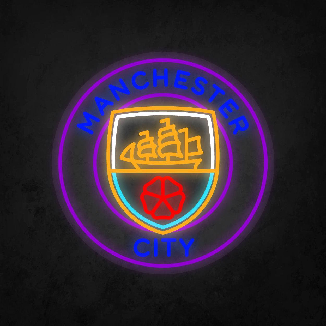 LED Neon Sign - Manchester City - Neonbir