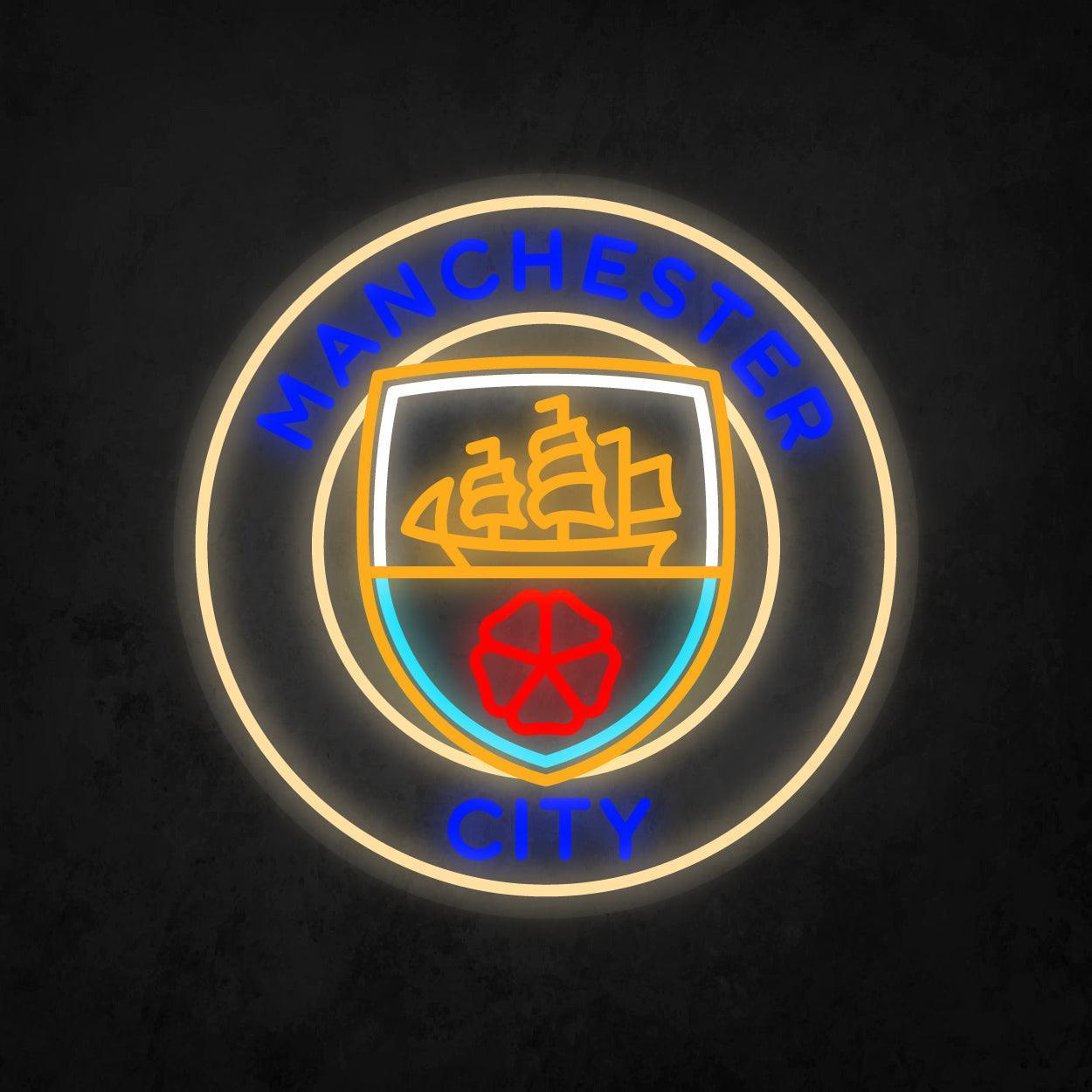 LED Neon Sign - Manchester City - Neonbir