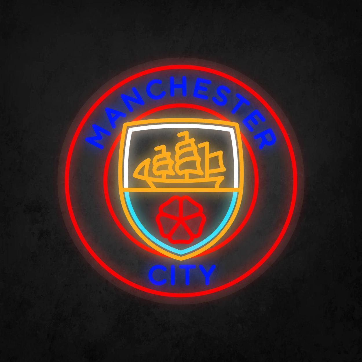 LED Neon Sign - Manchester City - Neonbir