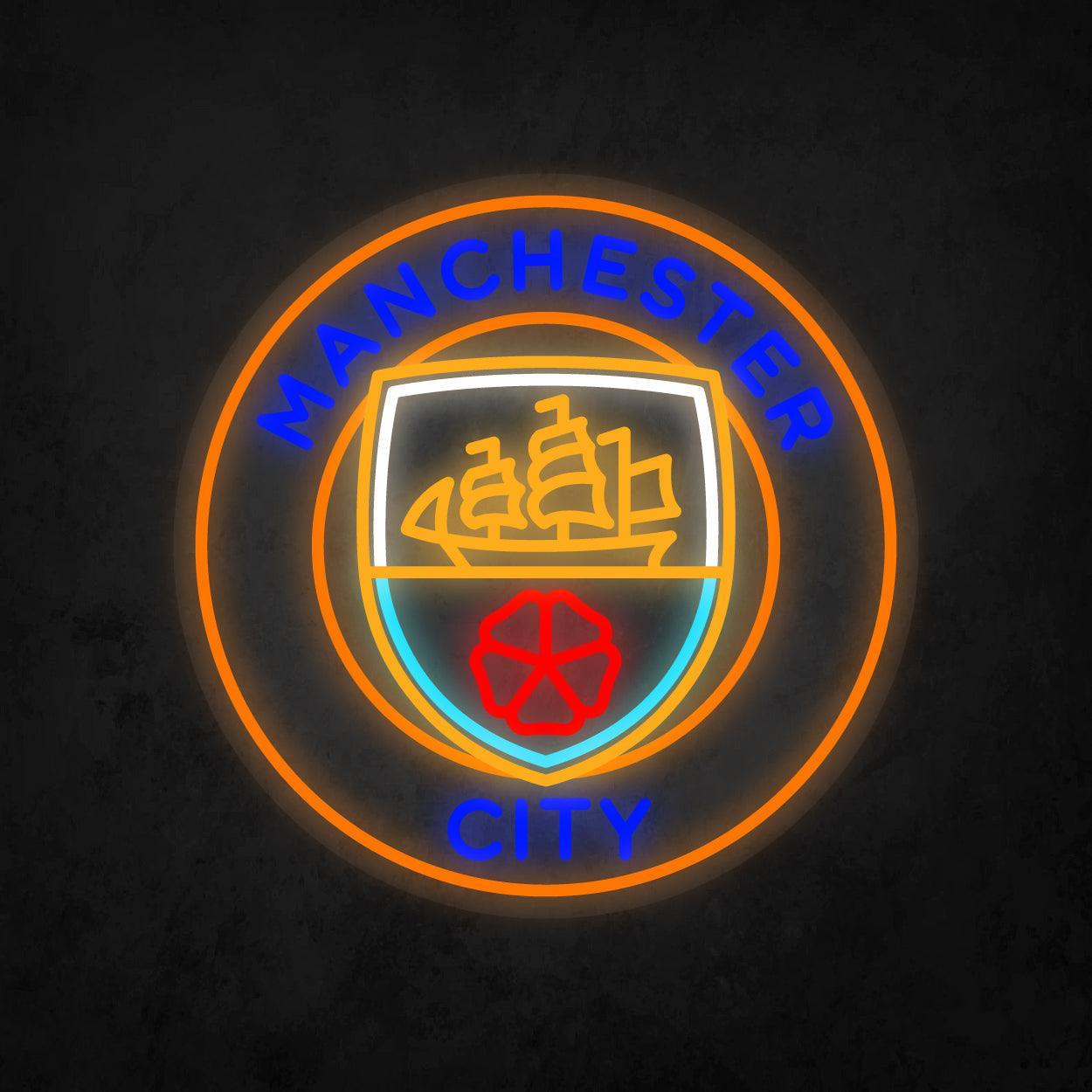 LED Neon Sign - Manchester City - Neonbir