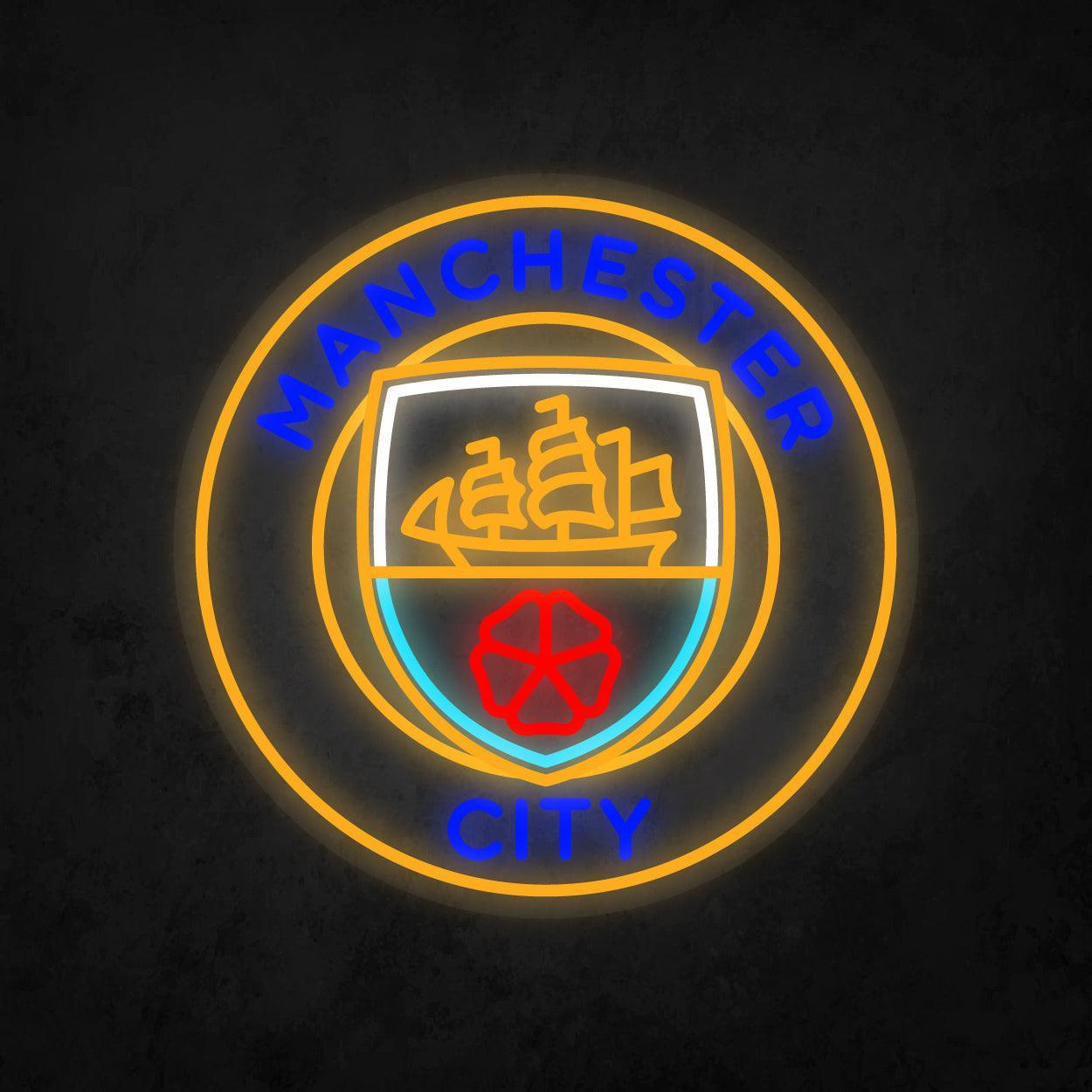 LED Neon Sign - Manchester City - Neonbir