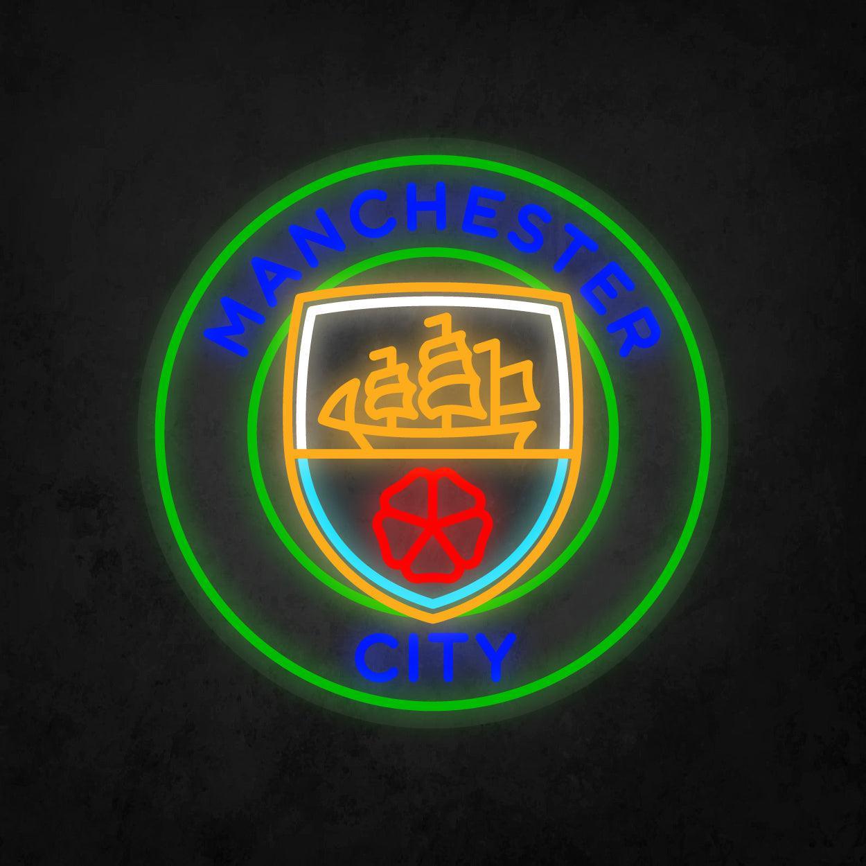 LED Neon Sign - Manchester City - Neonbir