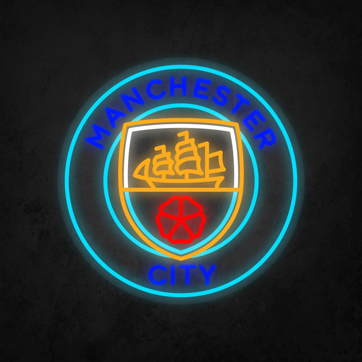 LED Neon Sign - Manchester City - Neonbir