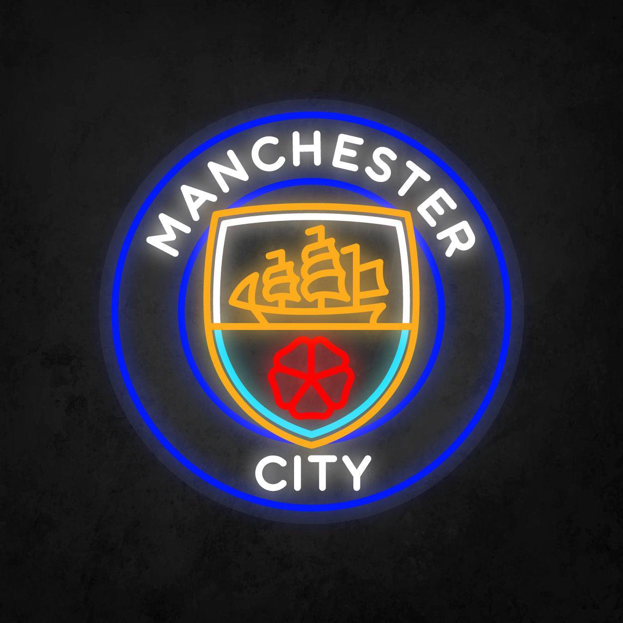 LED Neon Sign - Manchester City - Neonbir
