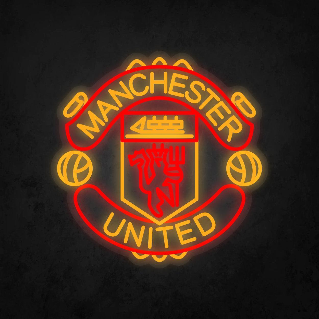 LED Neon Sign - Manchester United - Neonbir