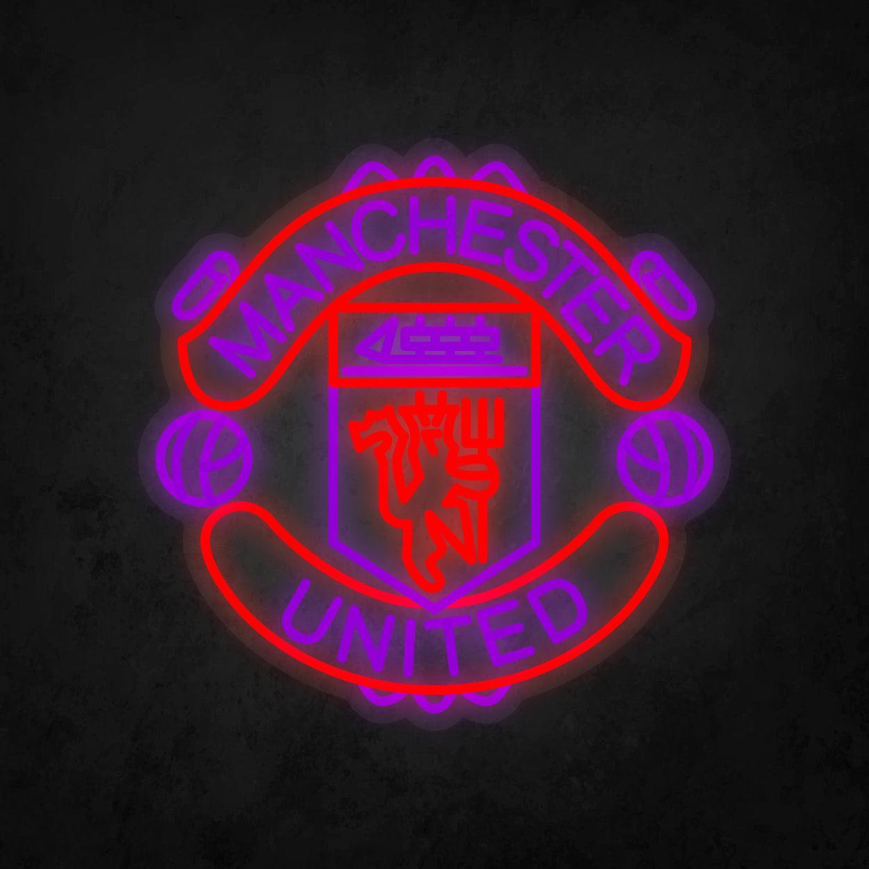 LED Neon Sign - Manchester United - Neonbir