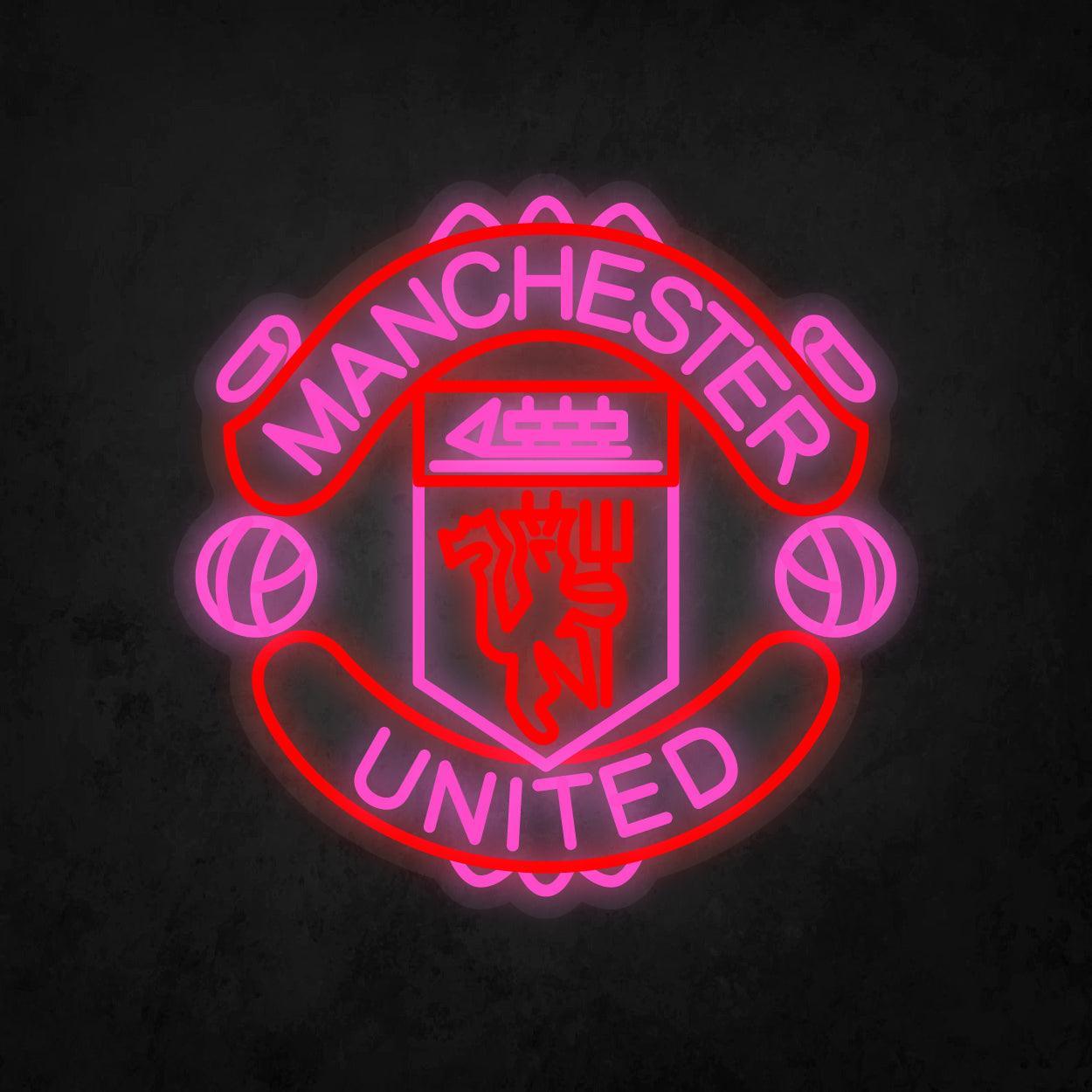 LED Neon Sign - Manchester United - Neonbir