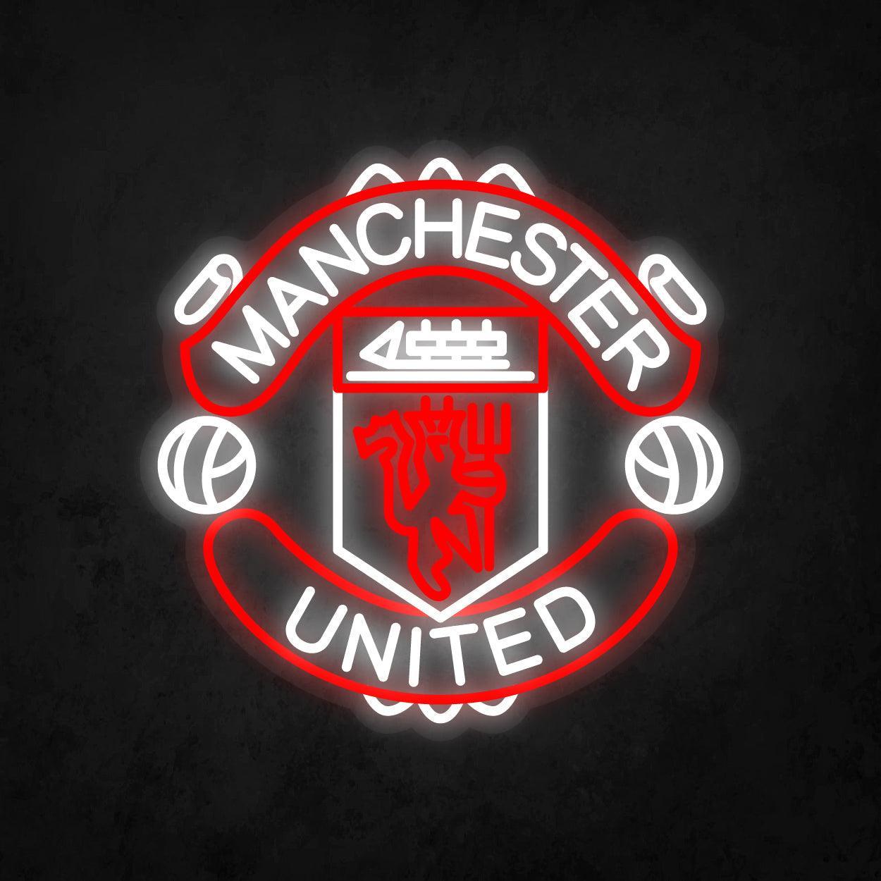 LED Neon Sign - Manchester United - Neonbir
